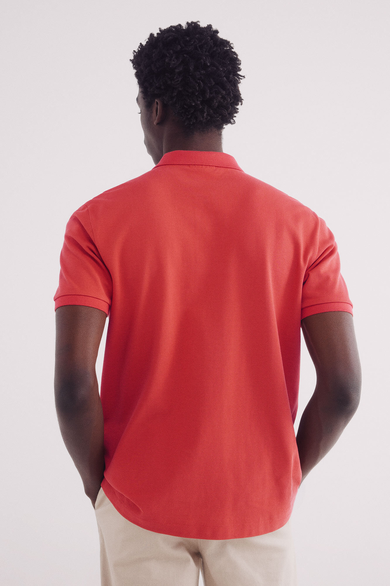 Springfield Polo piqu&eacute; b&aacute;sico regular fit rojo