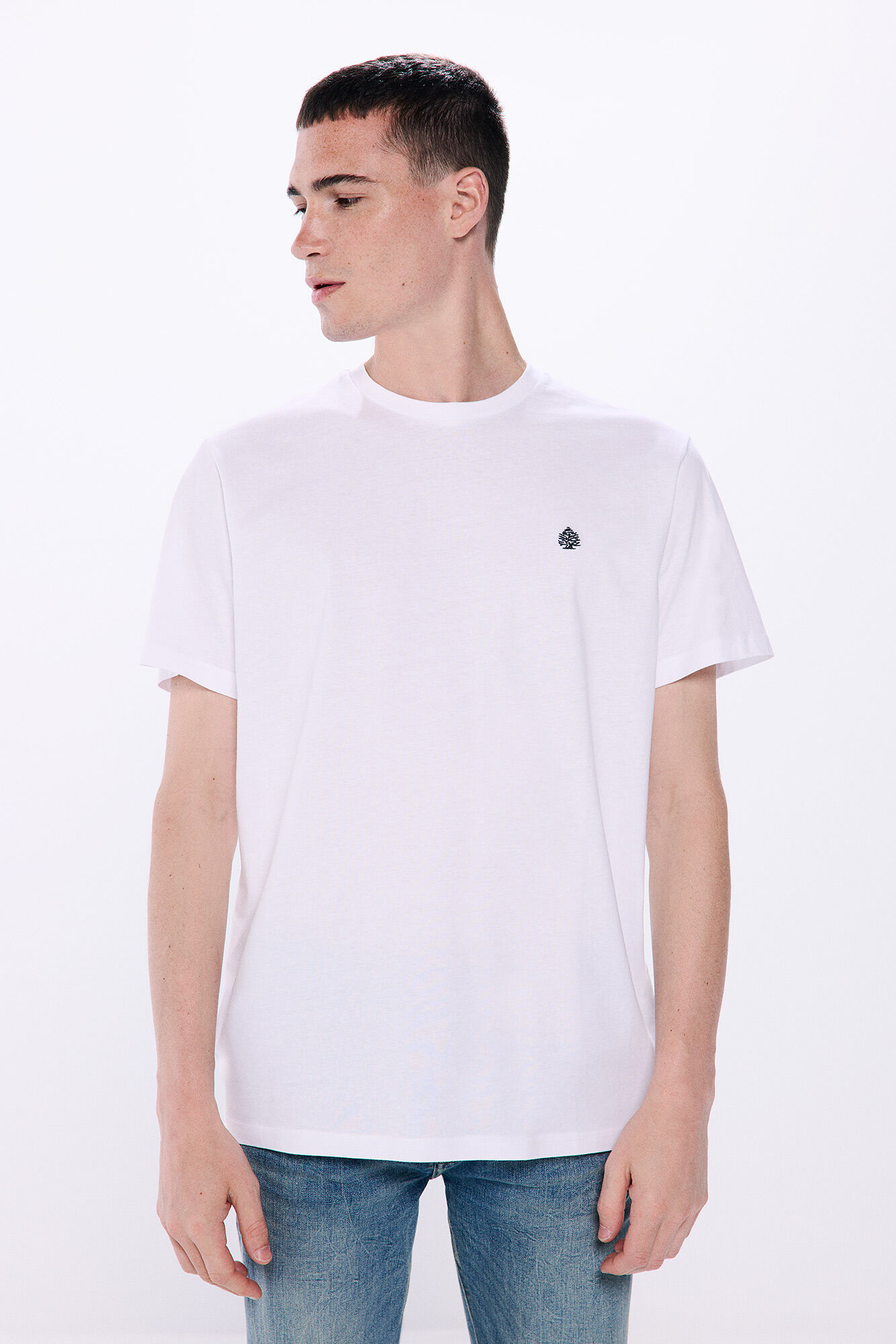 Springfield Playera b&aacute;sica cuello redondo