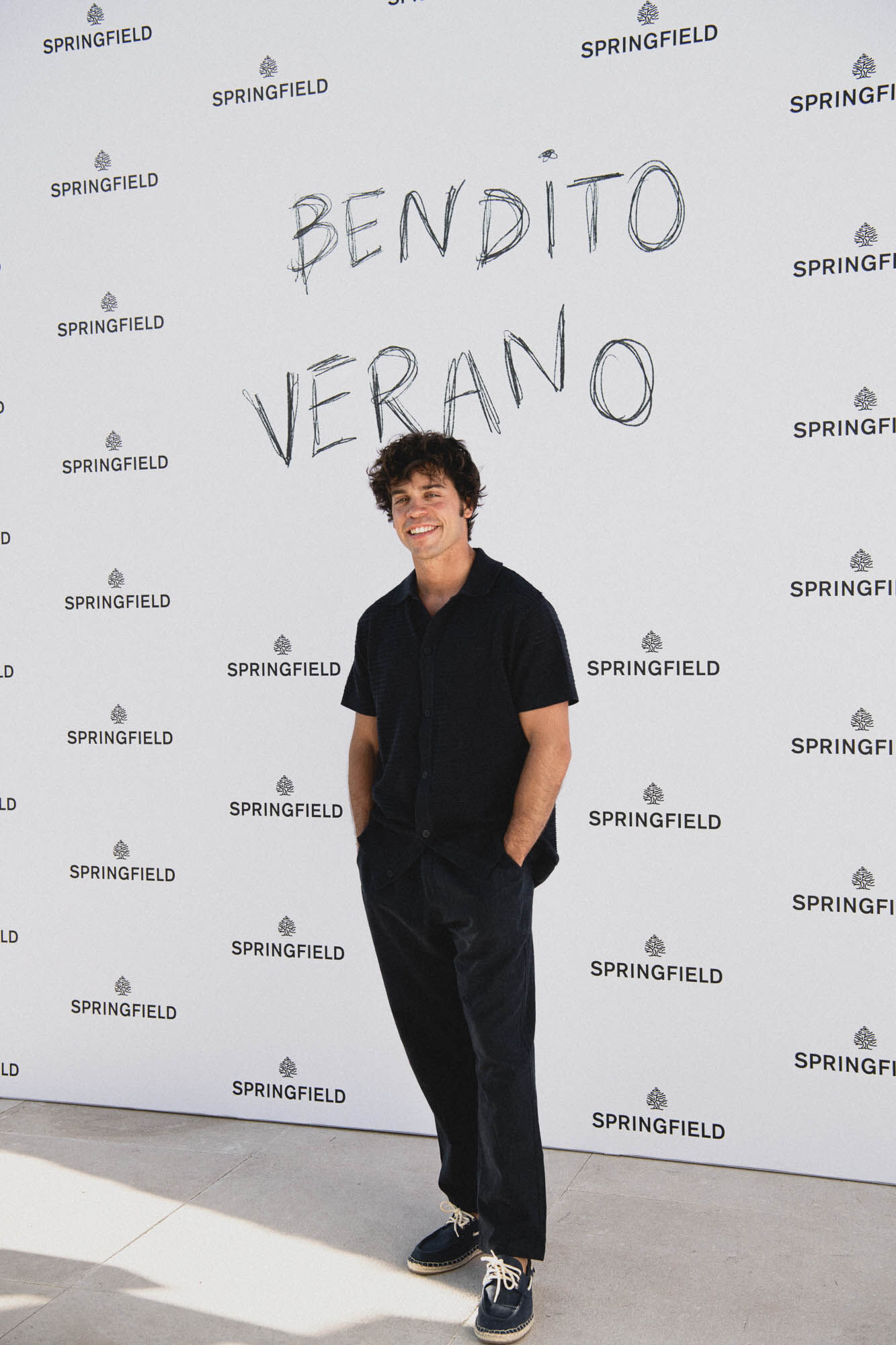 Springfield Pantal&oacute;n chino lino slim fit