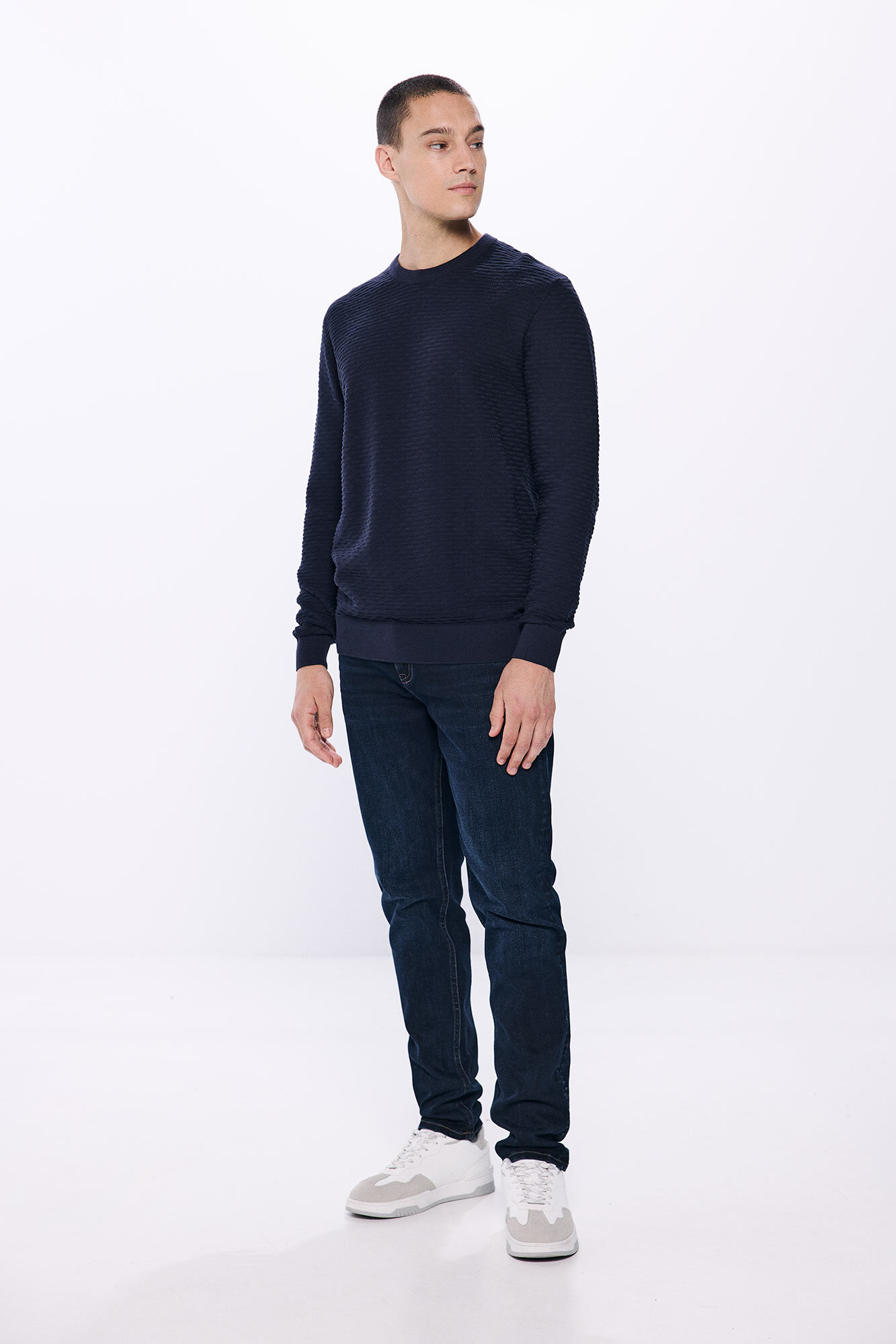 Springfield Vaquero slim fit azul muy oscuro