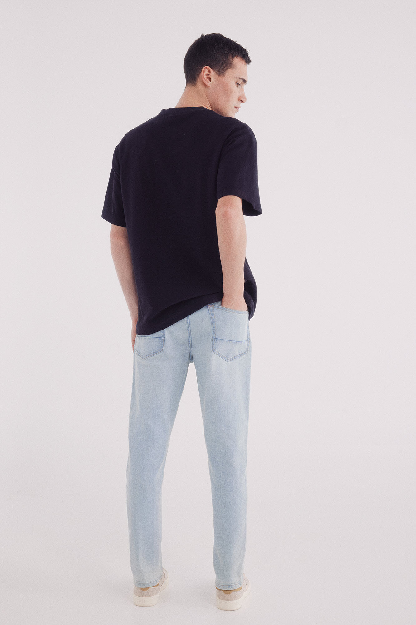 Springfield Jeans skinny fit azul indigo