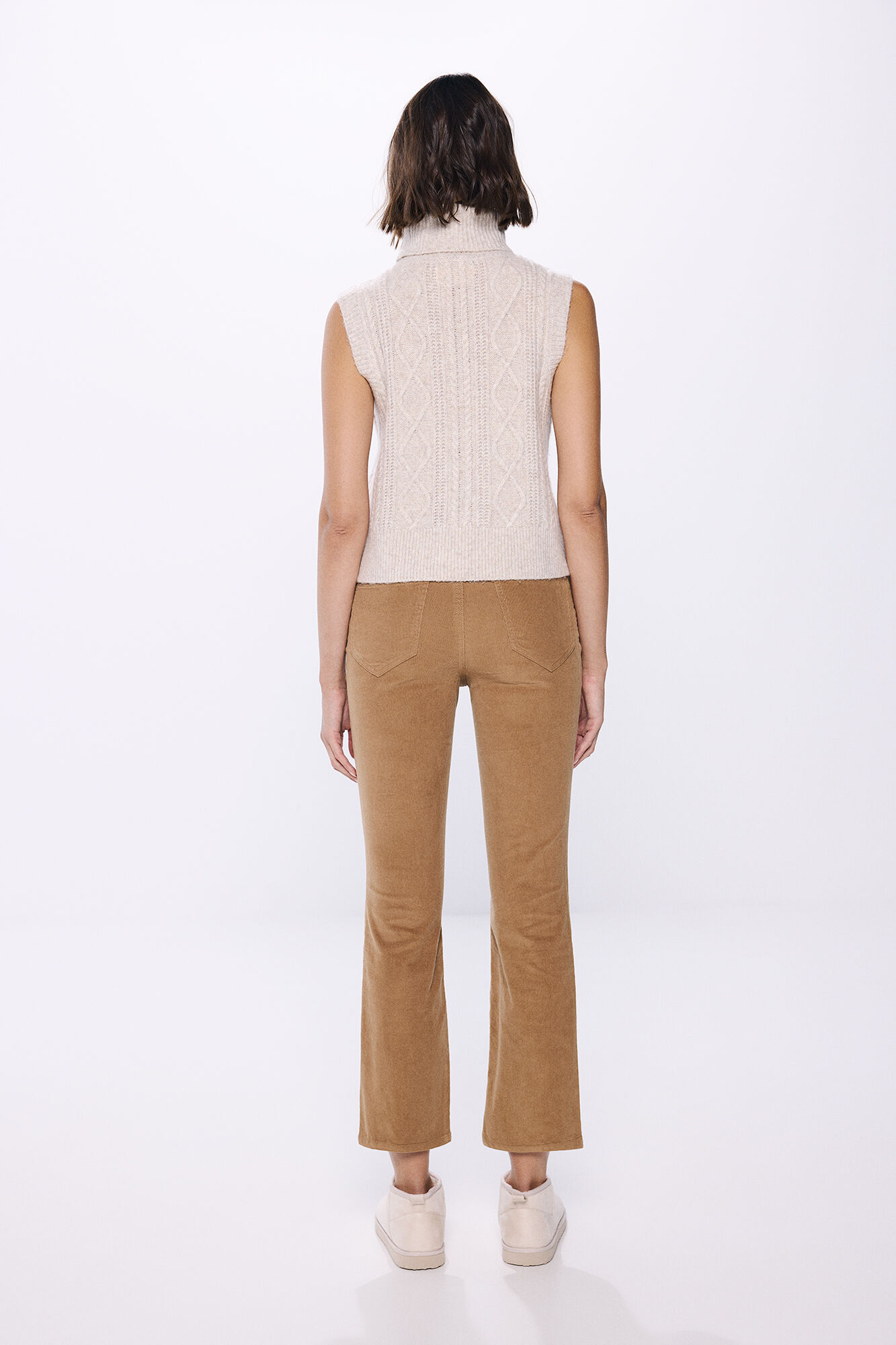 Springfield Pantal&oacute;n pana kick flare nude