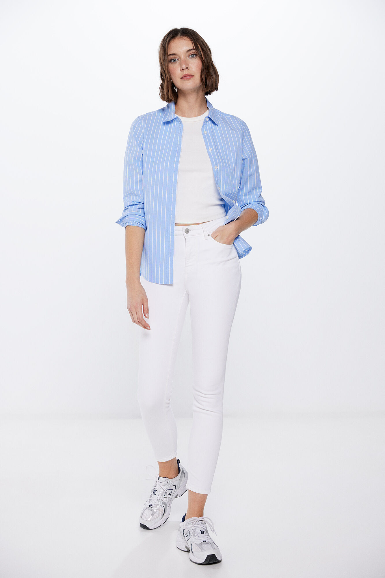 Springfield Jeans color slim cropped