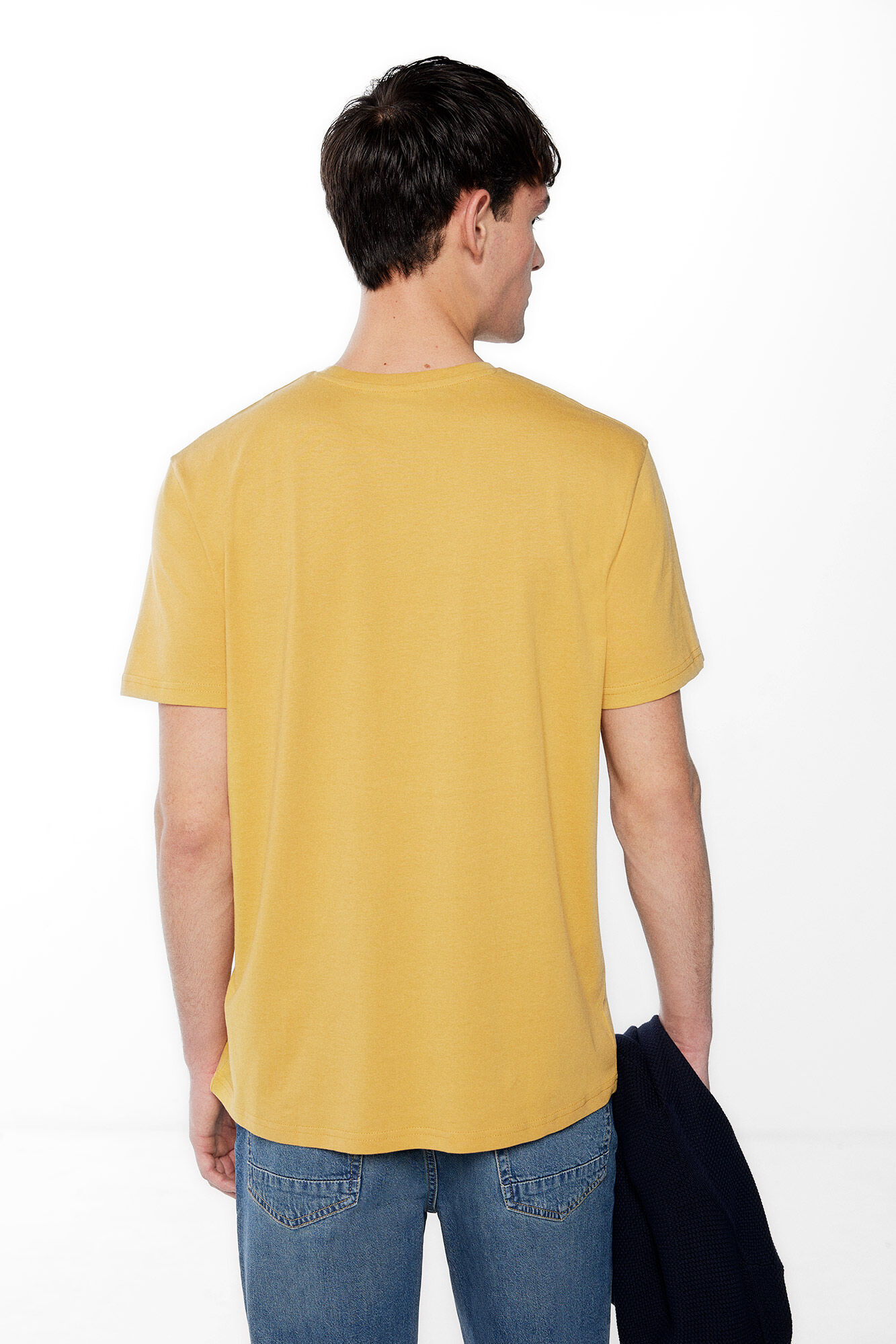 Springfield Playera b&aacute;sica &aacute;rbol amarillo