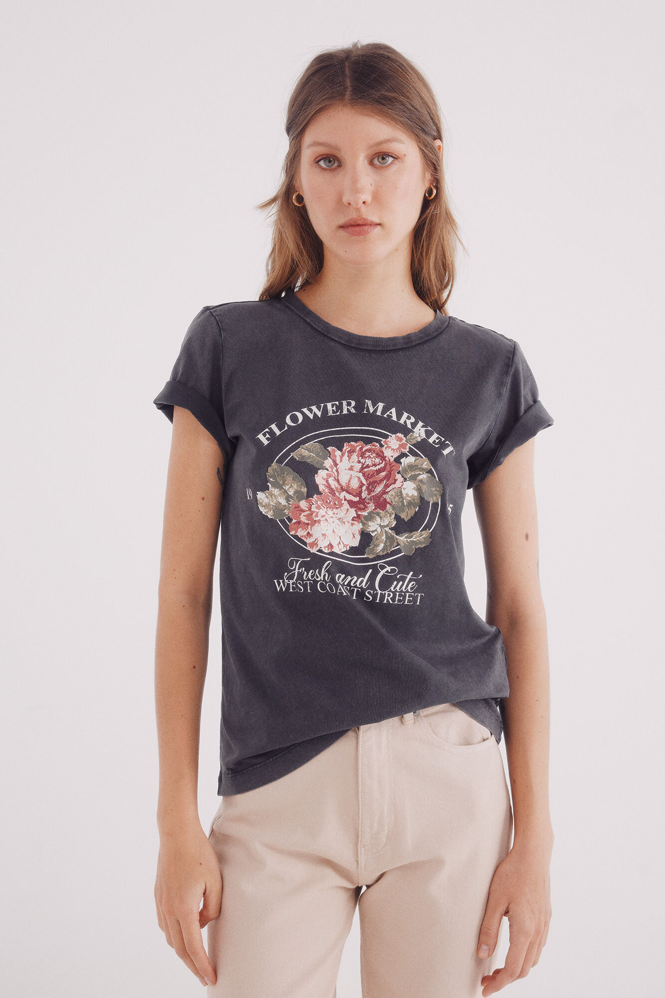 Springfield Playera "Flower market"
