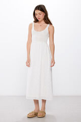 High Spirits Vestido Belle Epoque  blanco