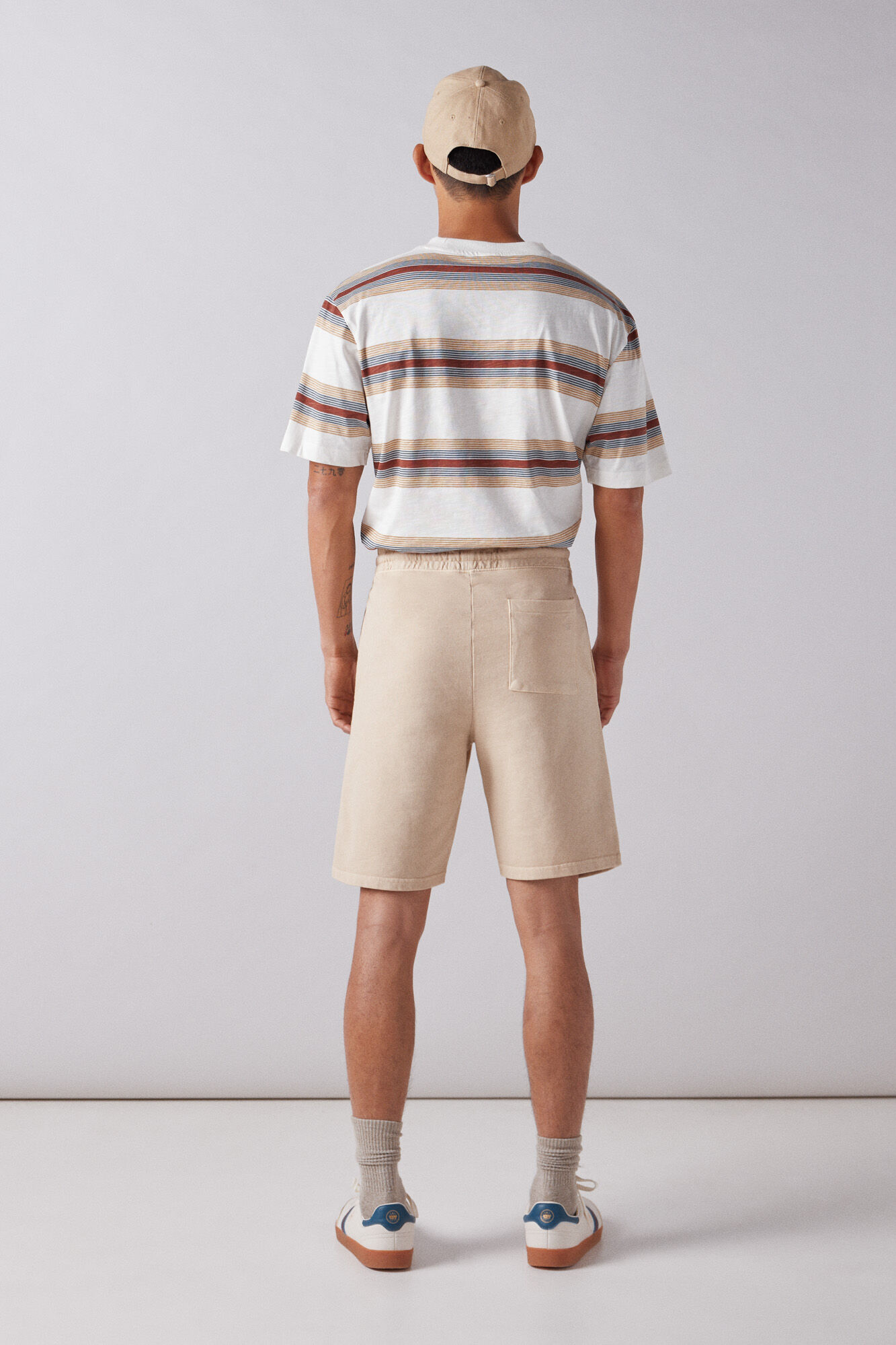 Springfield Bermuda jogger lavada beige