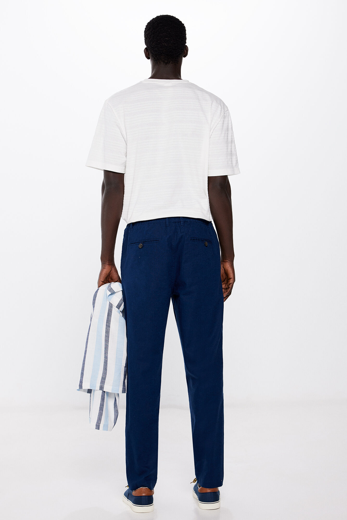 Springfield Pantal&oacute;n chino lino azul