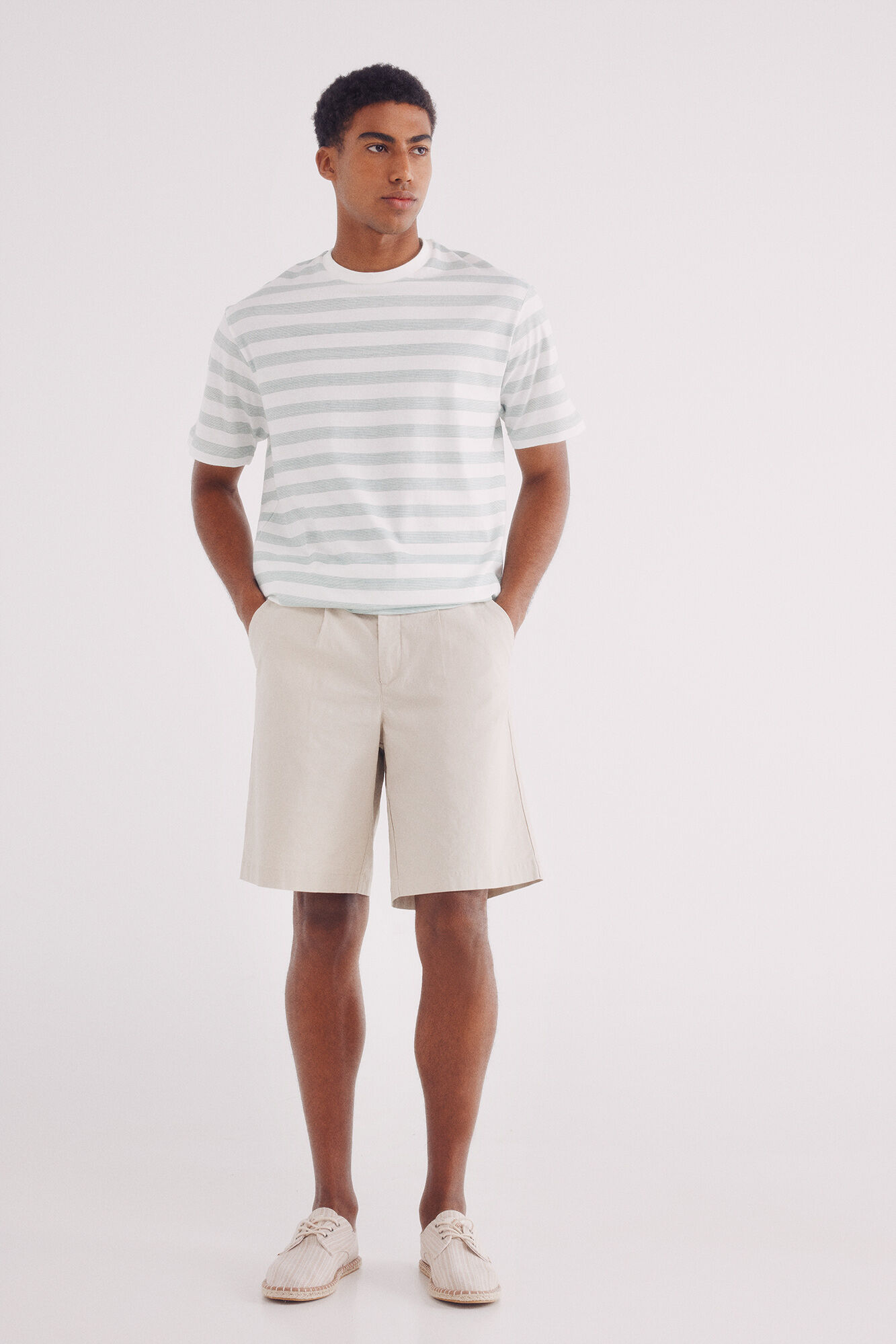 Springfield Playera microrraya verde