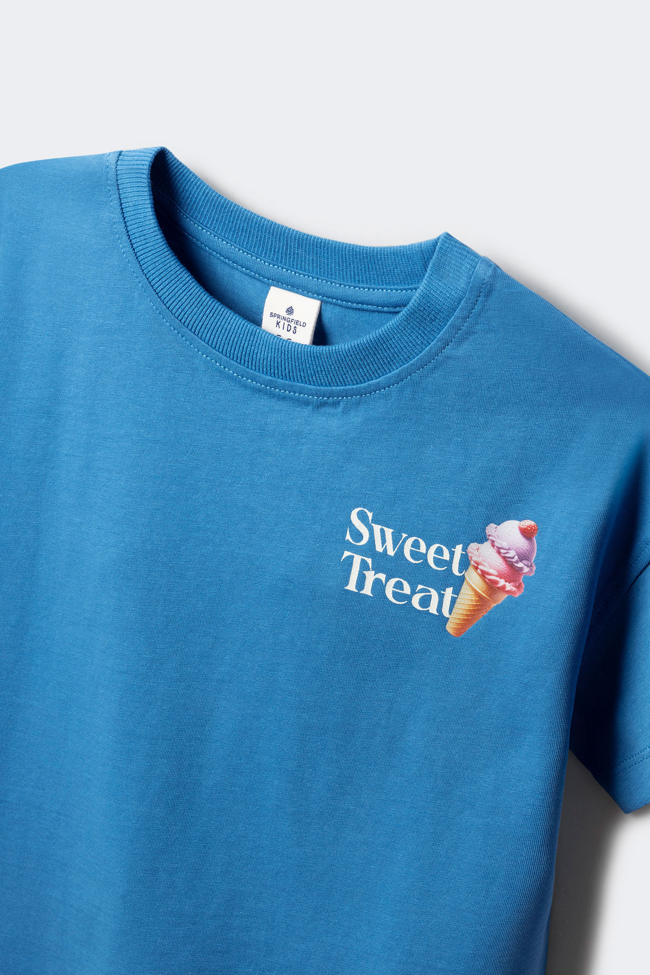 Springfield Kids Playera helado ni&ntilde;a azul indigo