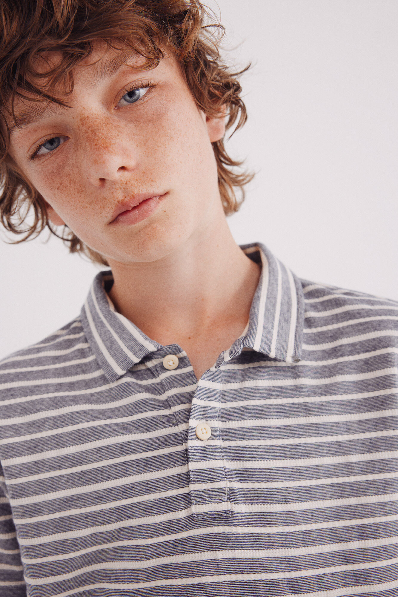 Springfield Kids Polo a rayas ni&ntilde;o azul