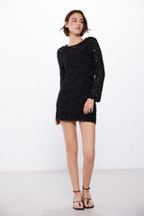 High Spirits Vestido Journey  negro