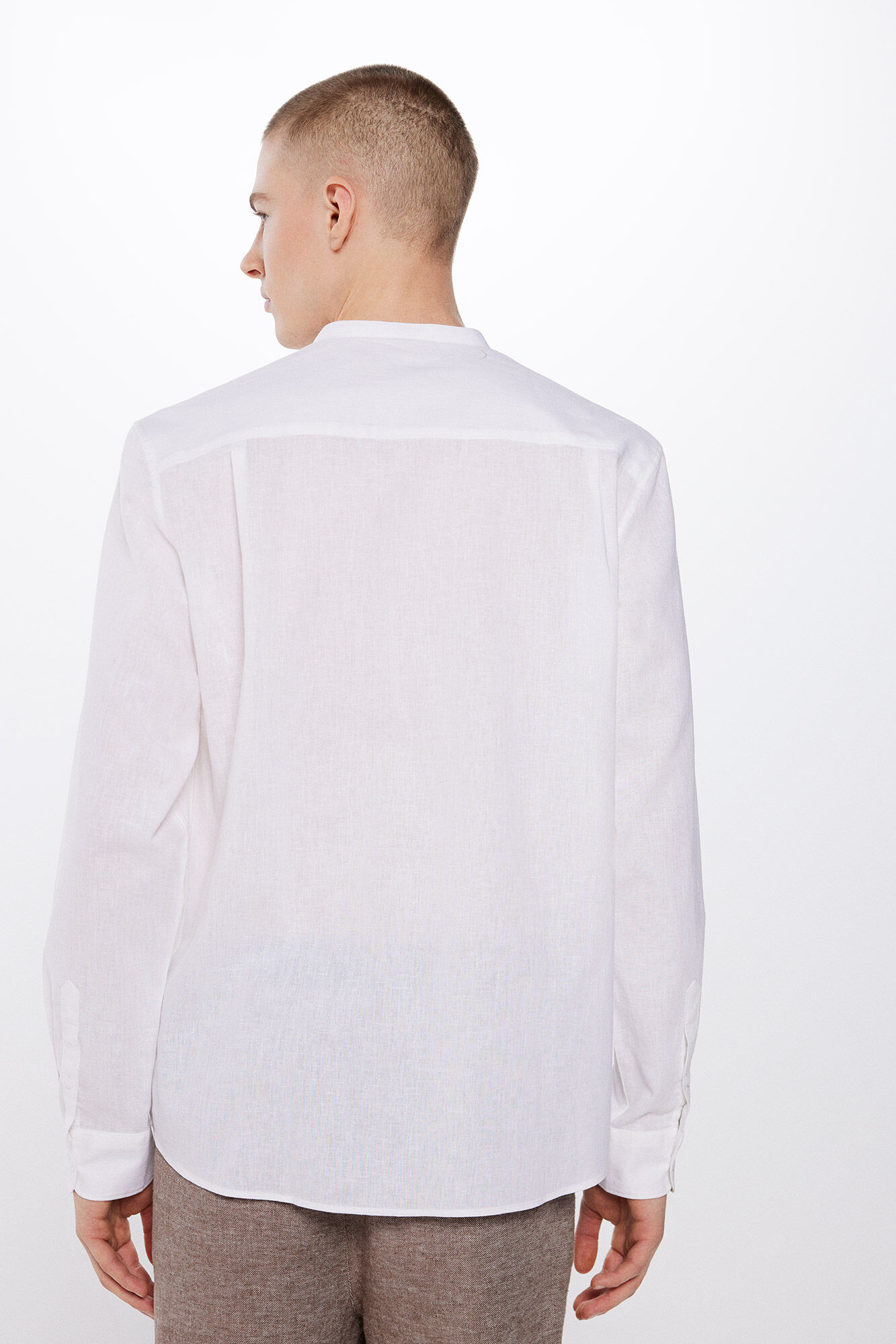 Springfield Camisa mao lino natural