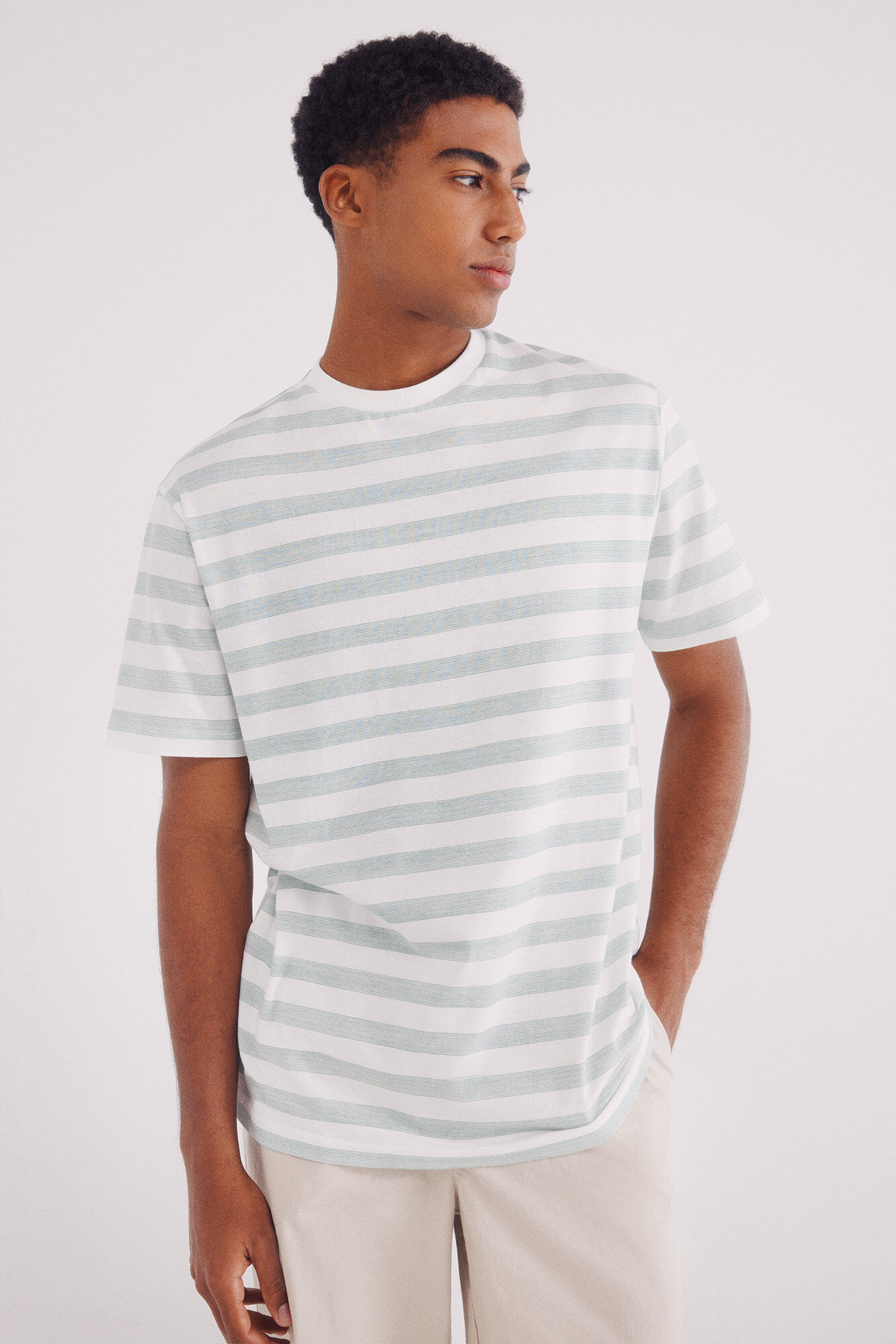Springfield Playera microrraya verde