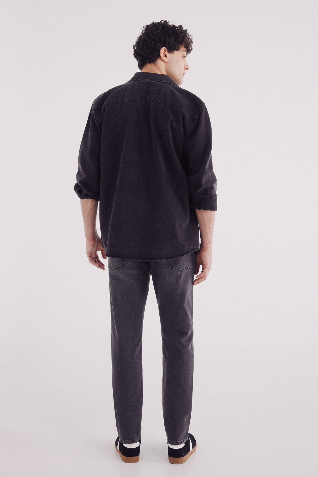 Springfield Jeans ultraligero slim fit gris