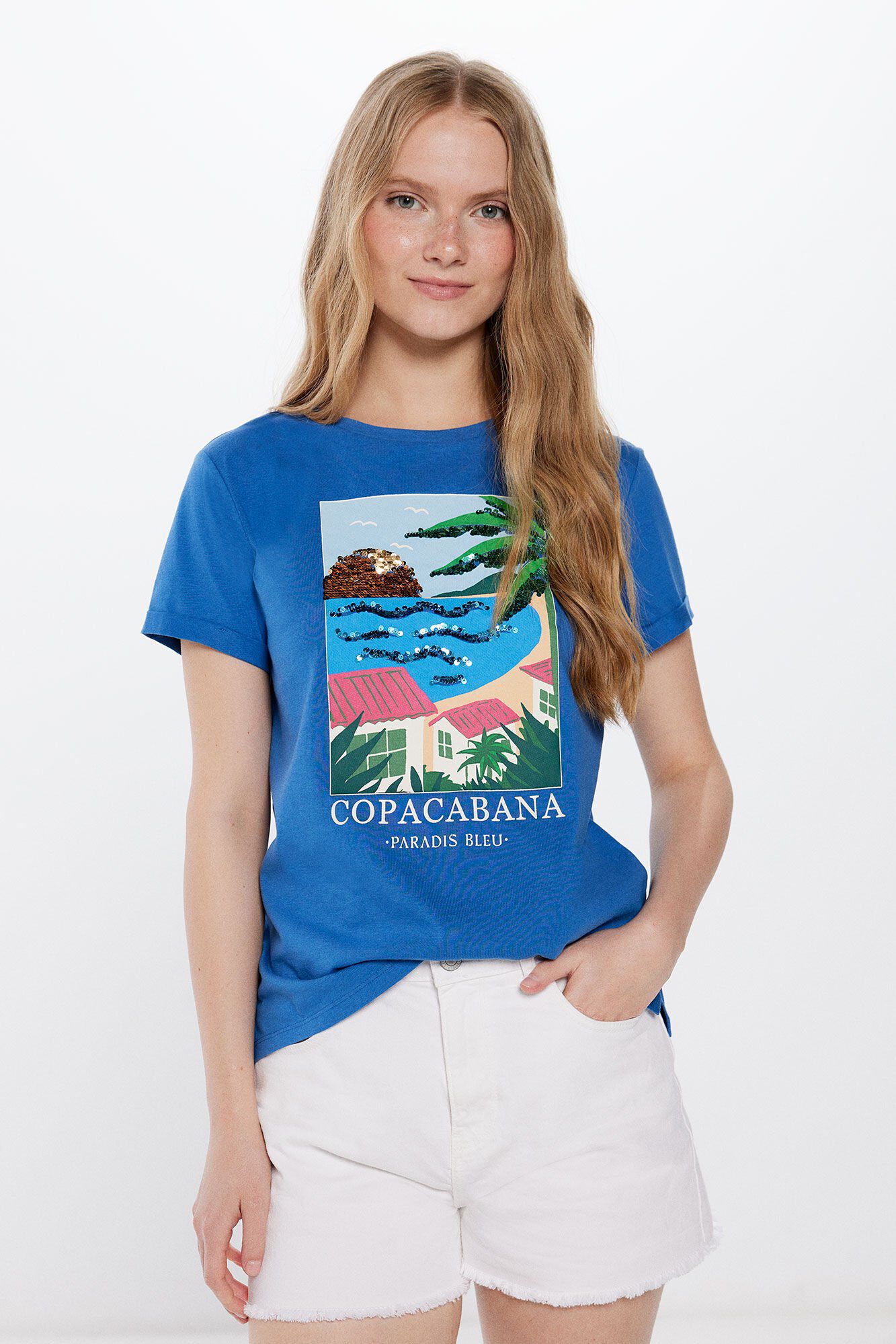Springfield Playera Gr&aacute;fica Paisaje