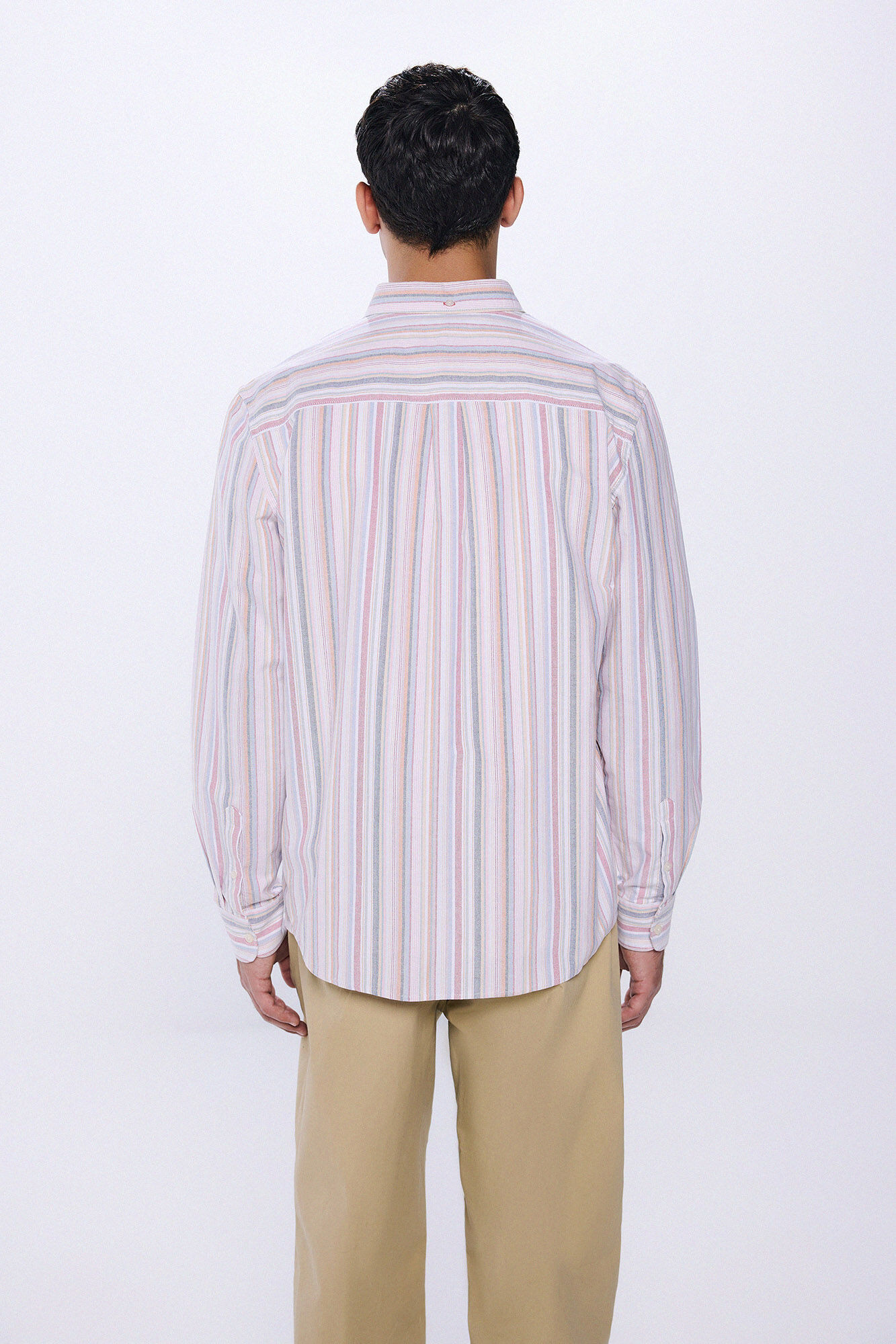 Springfield Camisa oxford rayas