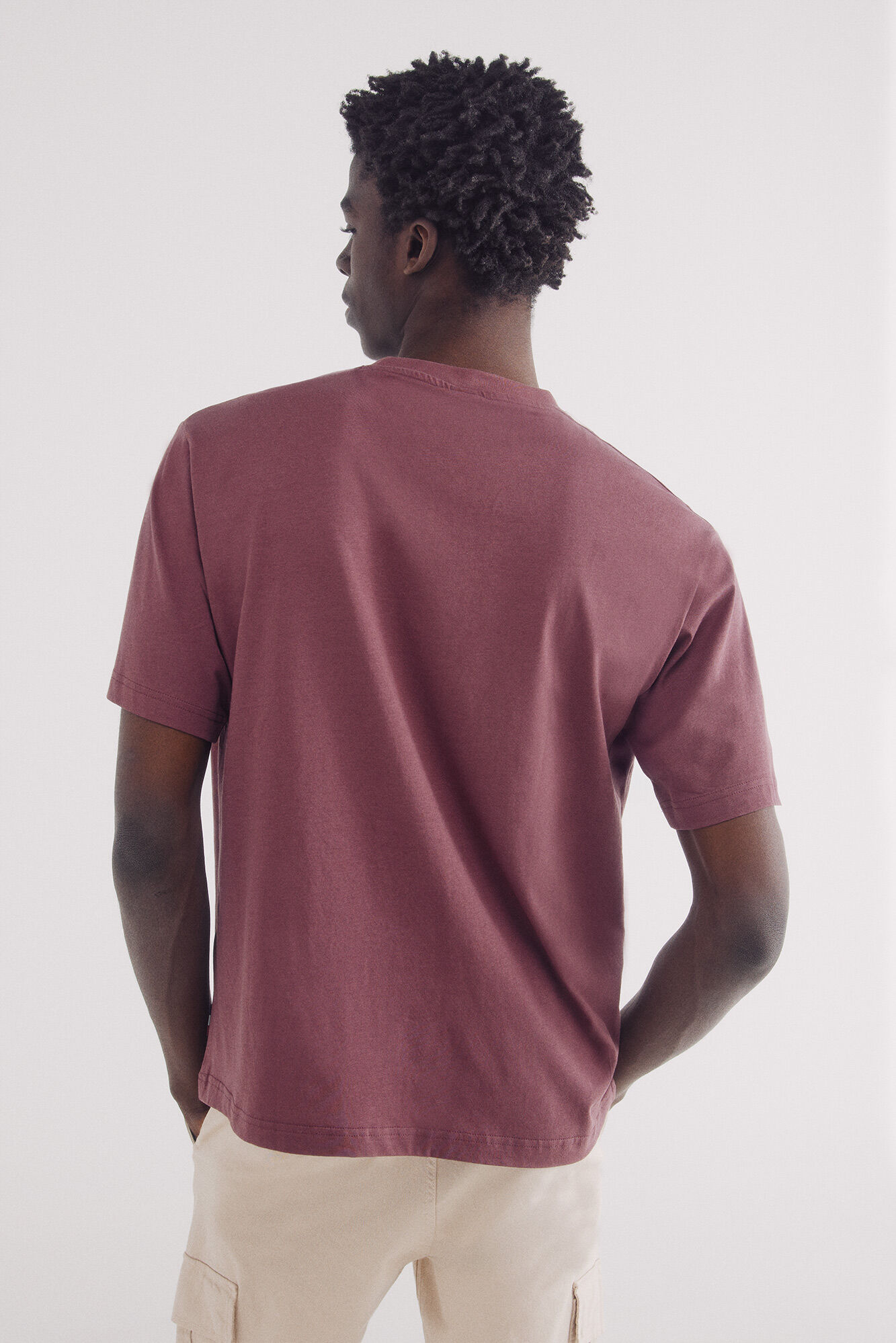 Springfield Playera just chilling p&uacute;rpura