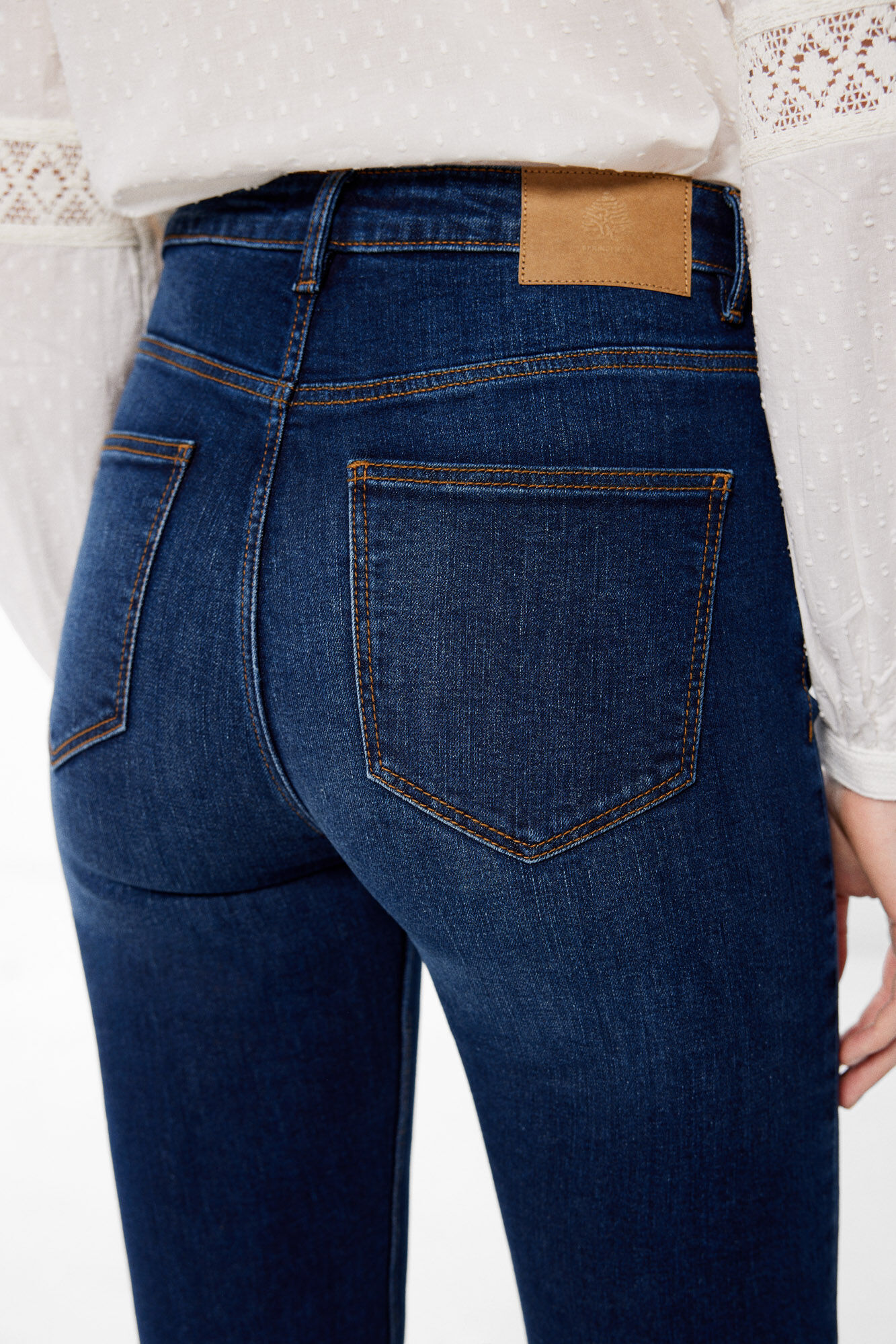 Springfield Jeans Flare azul