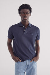 Springfield Polo piqu&eacute; b&aacute;sico regular fit azul