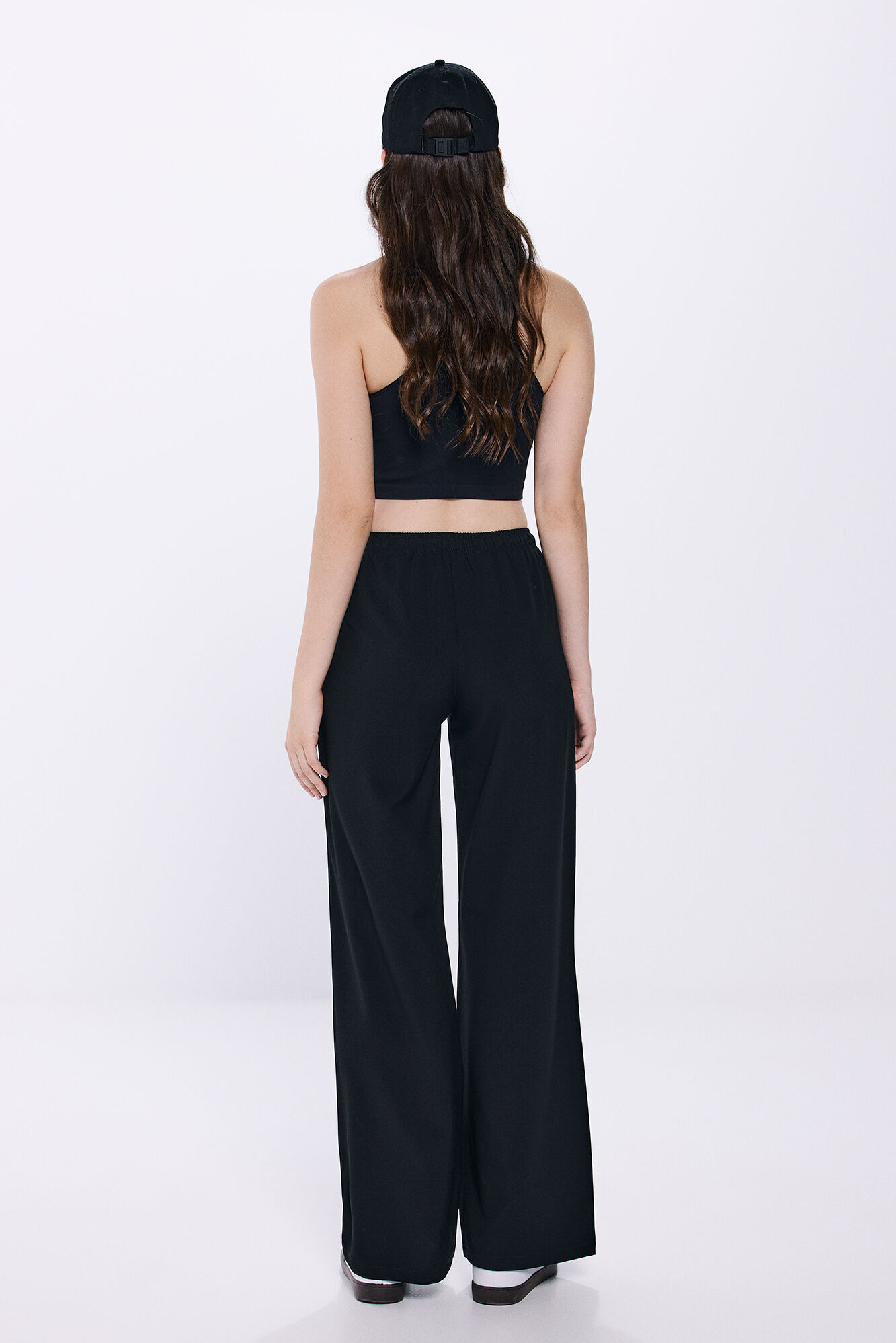 Springfield Pantal&oacute;n jogger ancho negro