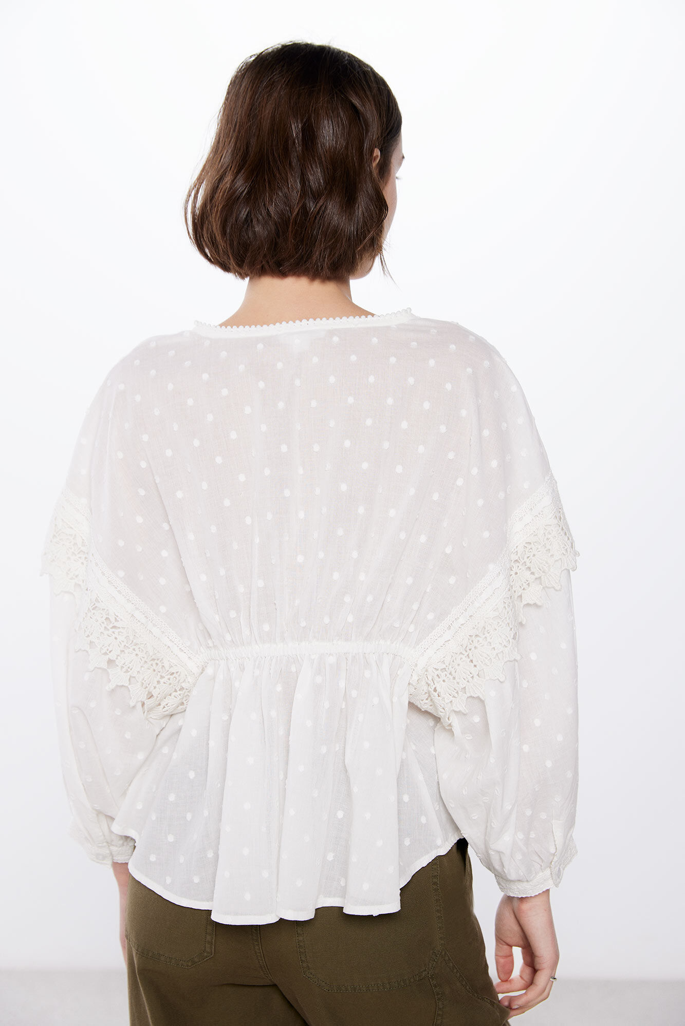 High Spirits Blusa Kingsville blanco