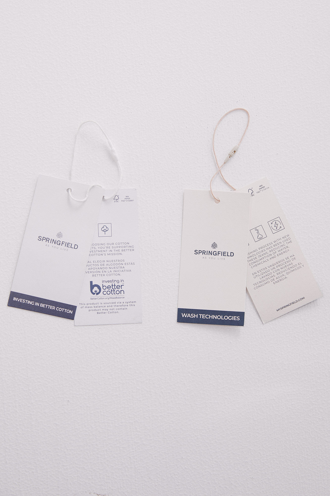 Springfield Jeans culotte  azul