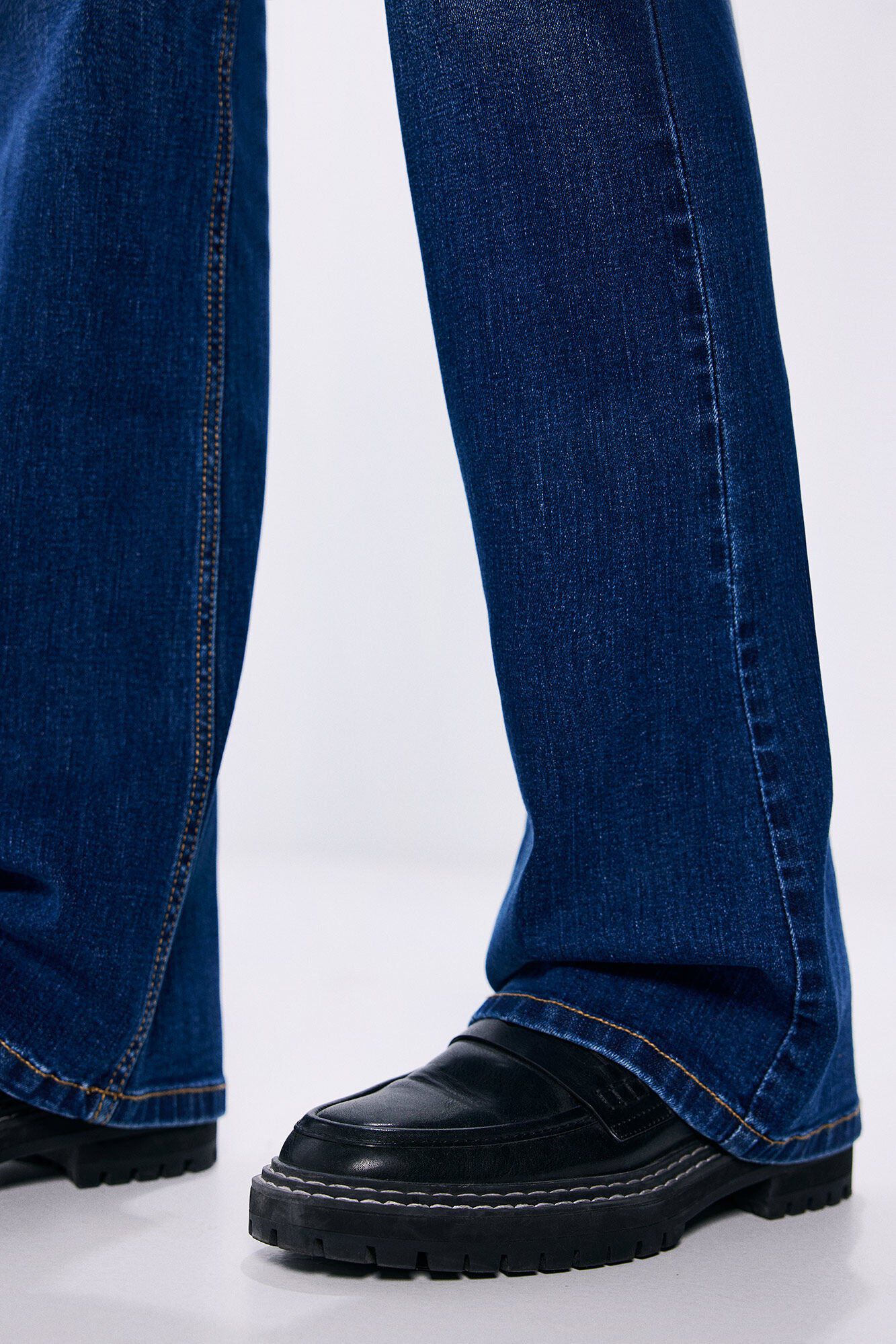 Springfield Jeans Flare azul