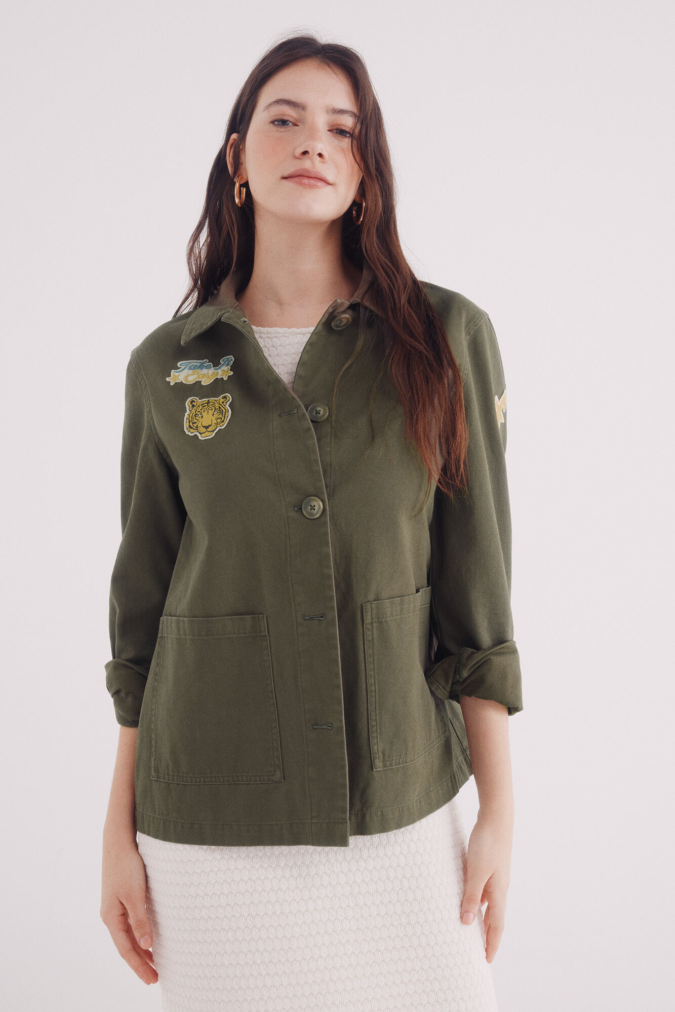 Springfield Sobrecamisa militar parches