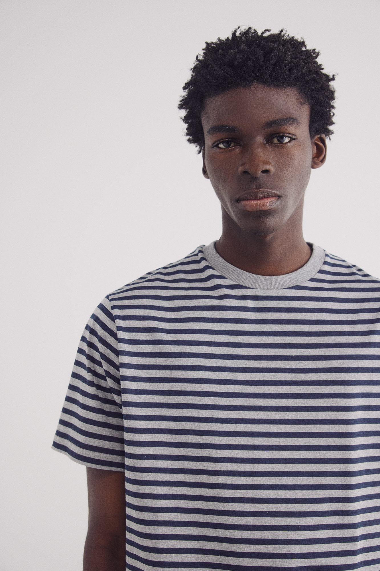 Springfield Playera rayas estampada