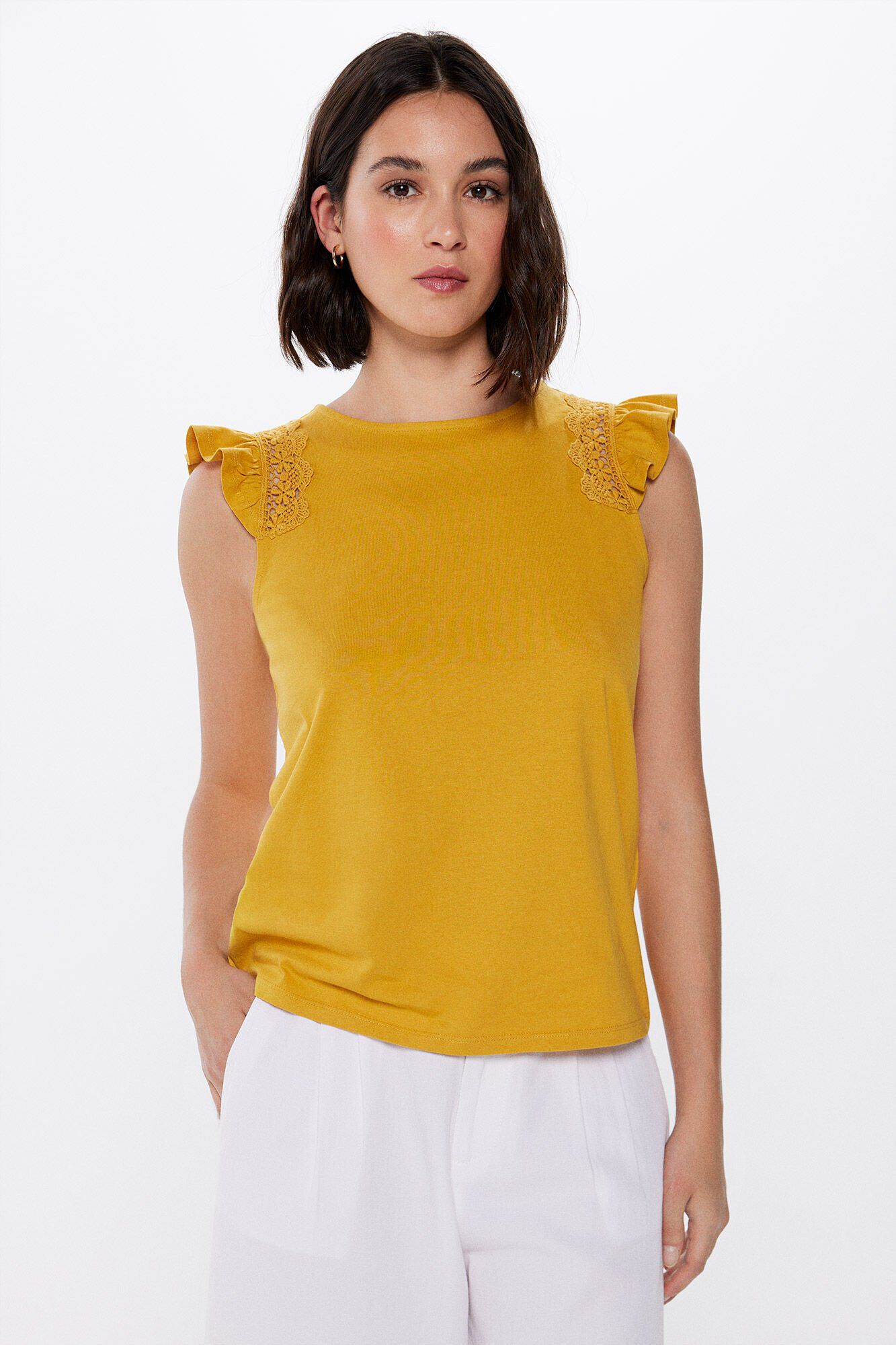 Springfield Playera Crochet Hombros