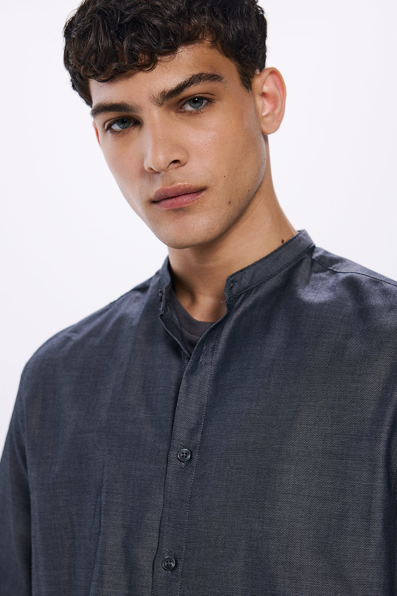 Springfield Camisa vestir bicolor