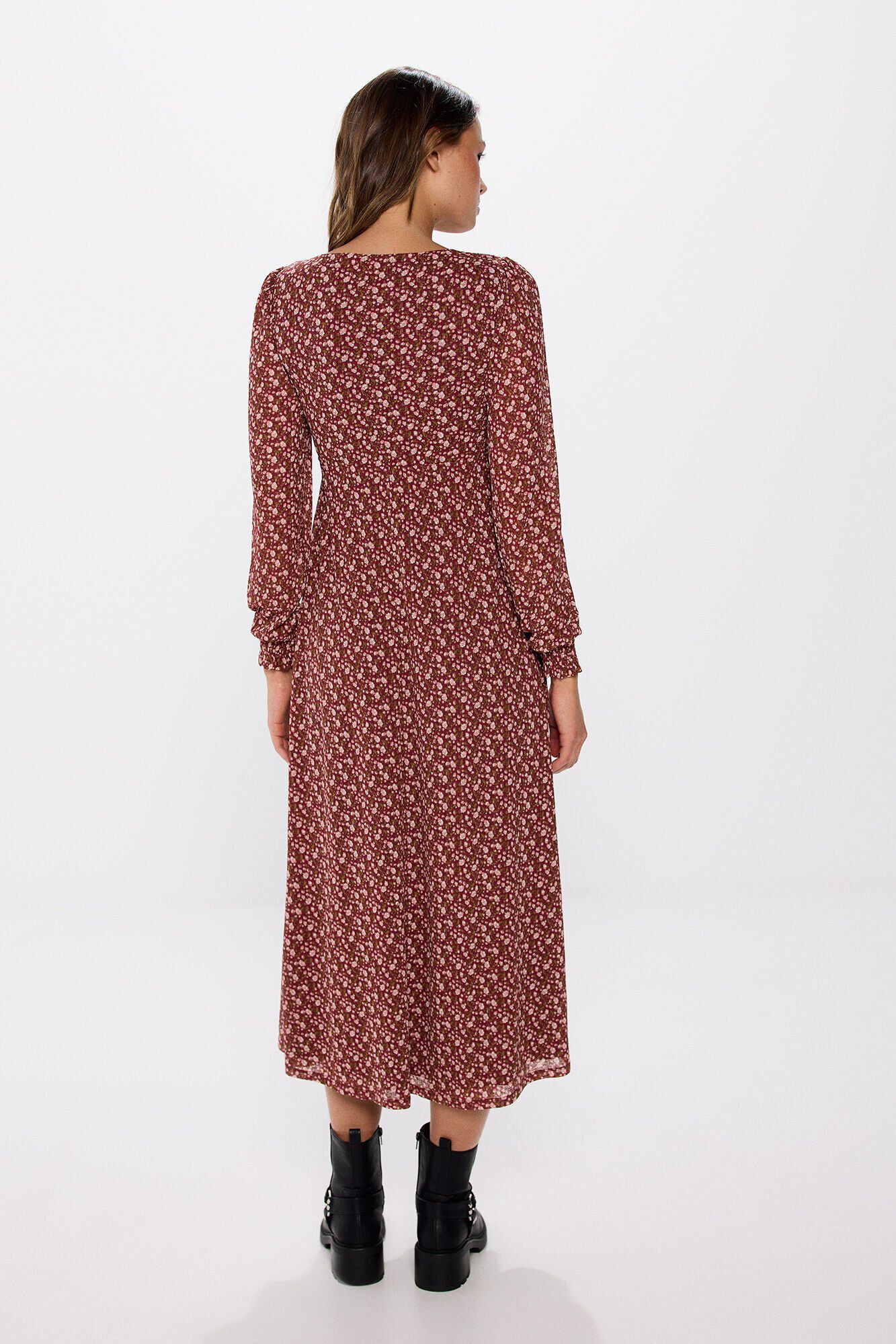 Springfield Vestido midi florecitas