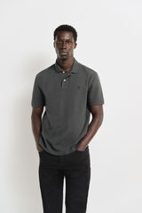 Springfield Polo piqu&eacute; basico regular fit verde