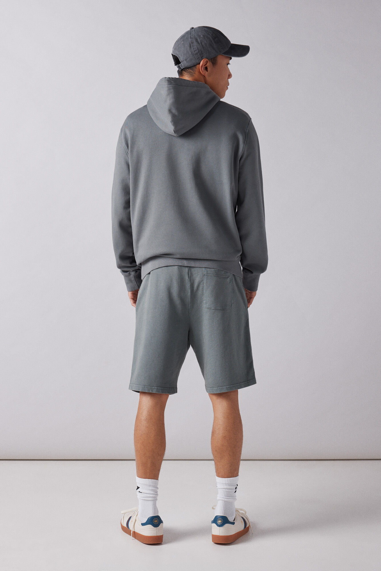 Springfield Bermuda jogger lavada gris