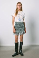 High Spirits Falda Rini blanco