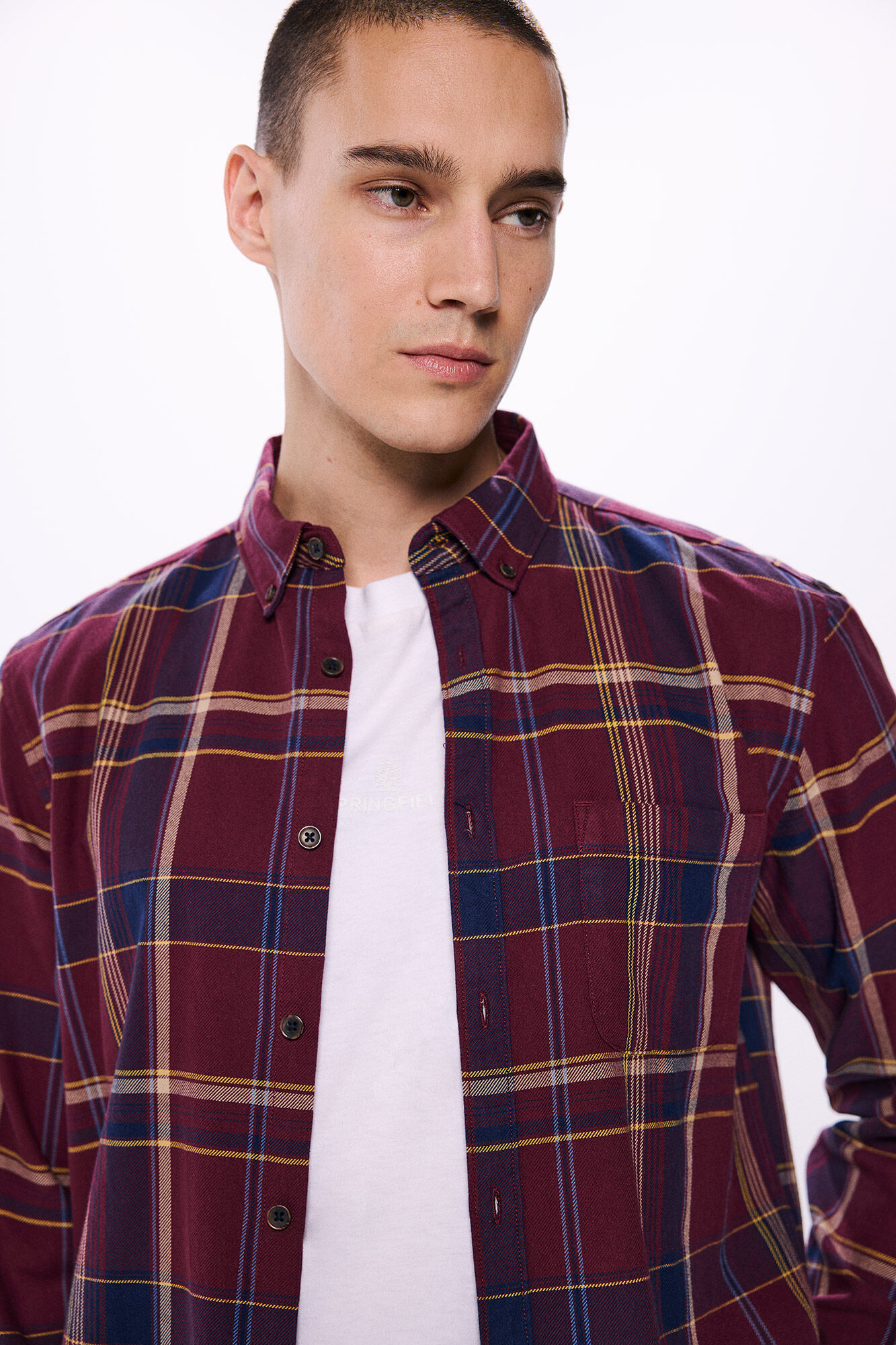 Springfield Camisa cuadros