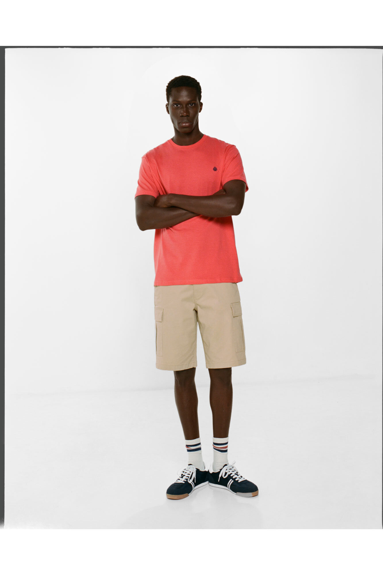 Springfield Playera b&aacute;sica &aacute;rbol estampado