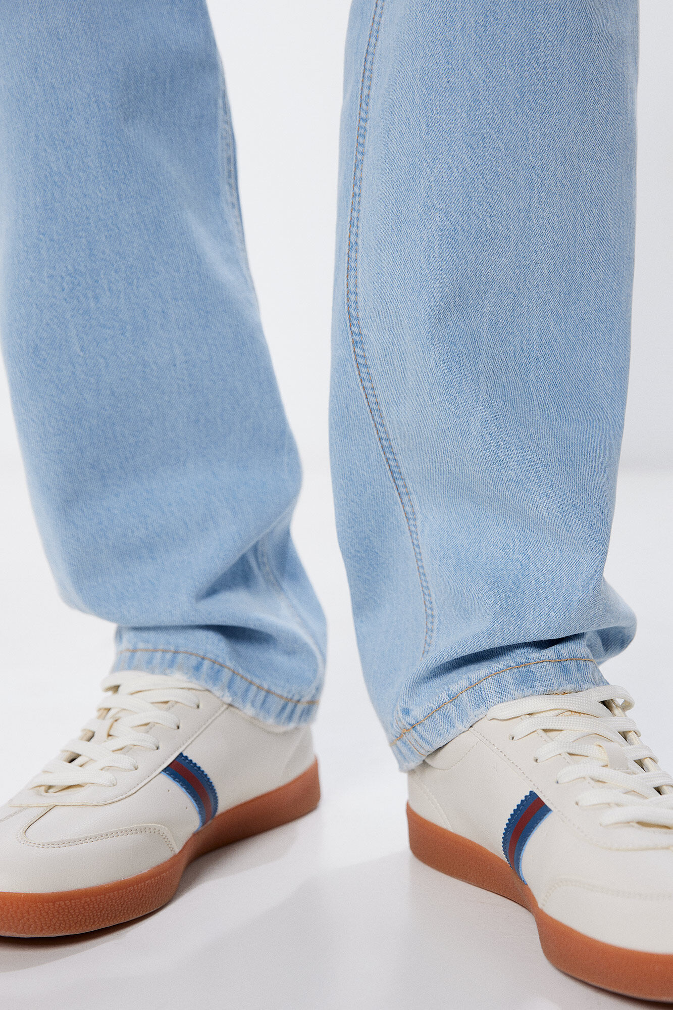 Springfield Jeans regular lavado claro azul indigo