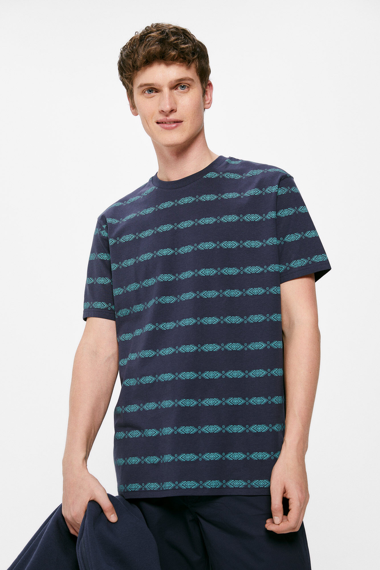 Springfield Playera Aop azul