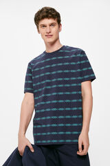 Springfield Playera Aop azul
