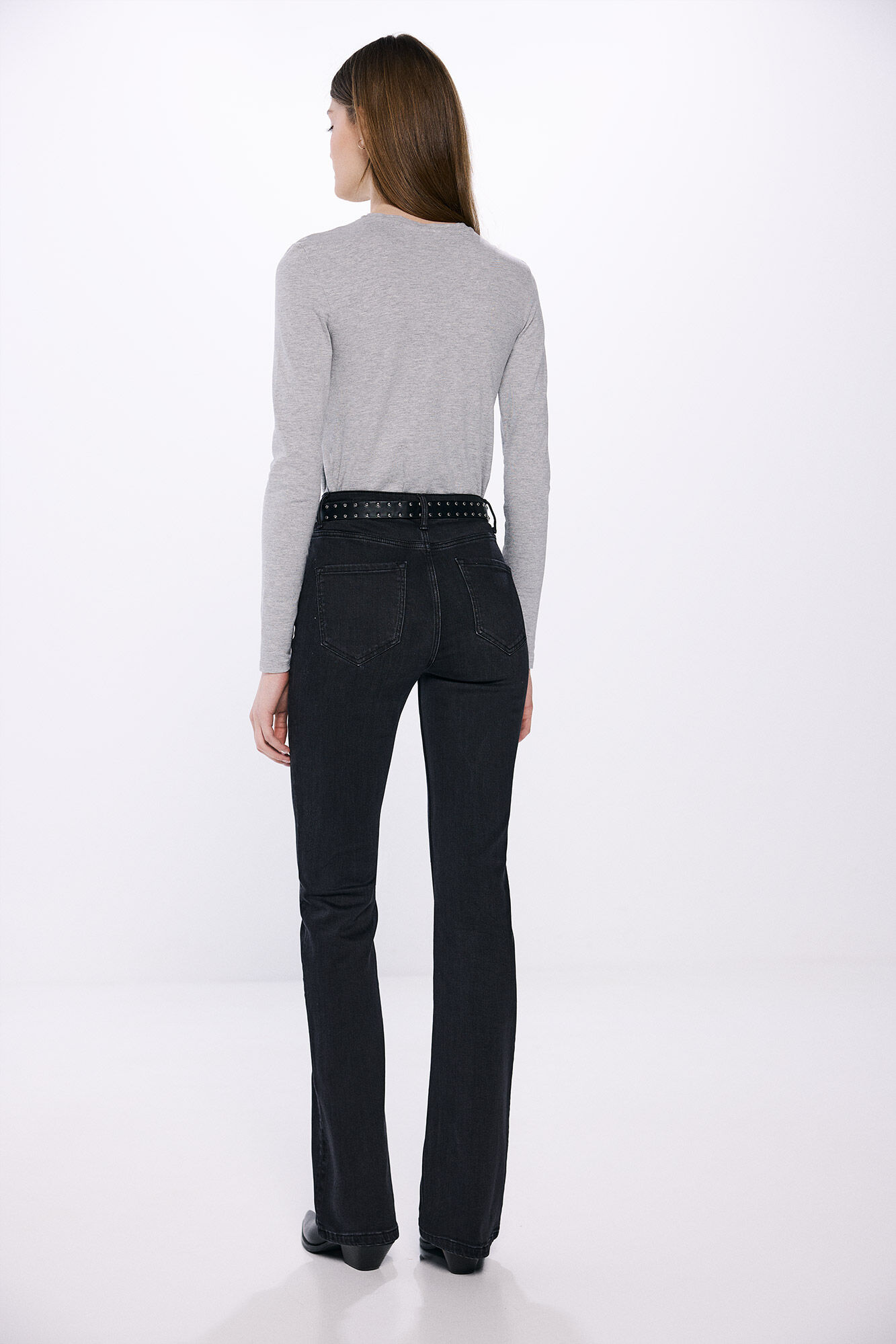Springfield Jeans bootcut negro