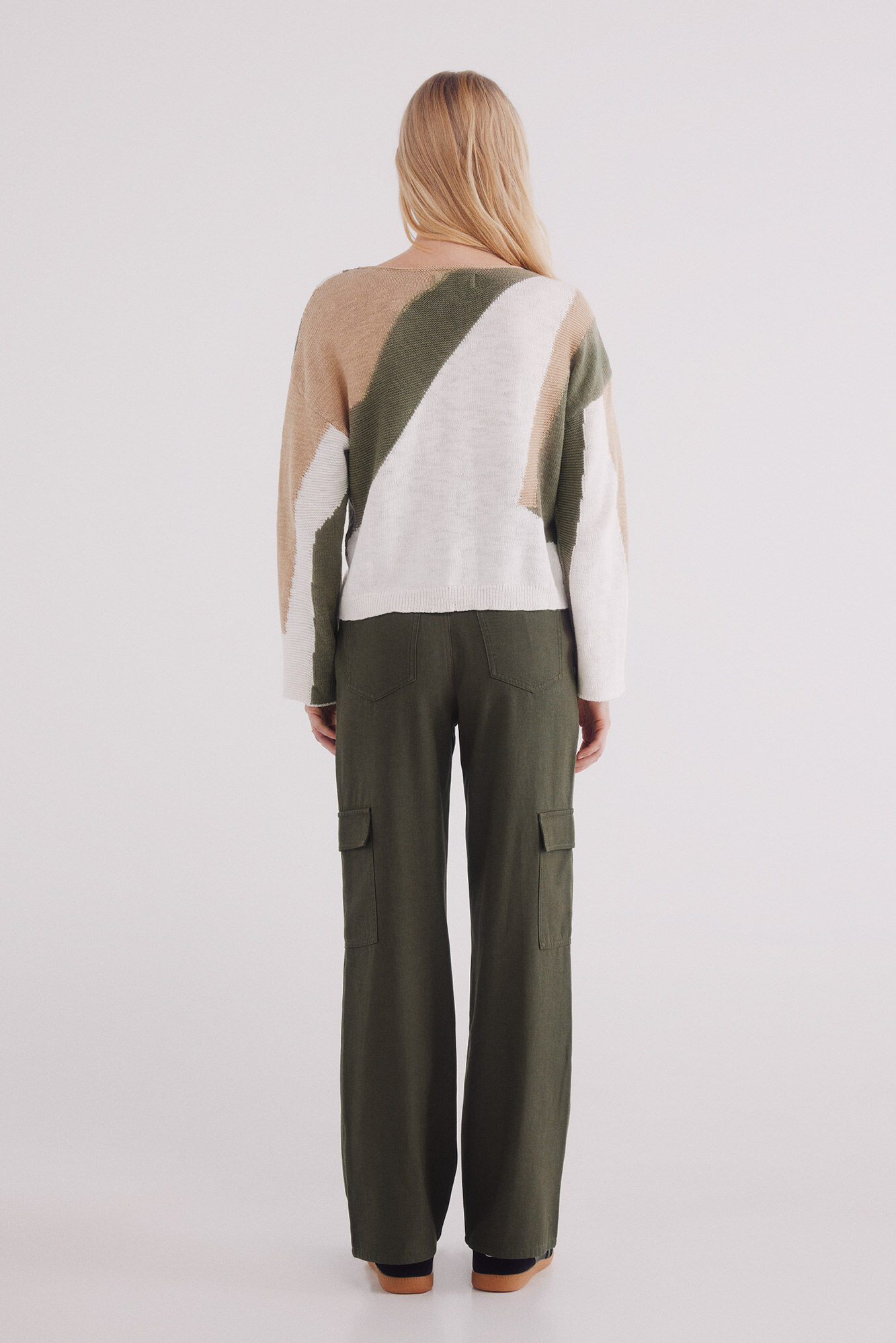 Springfield Pantal&oacute;n cargo ligero khaki