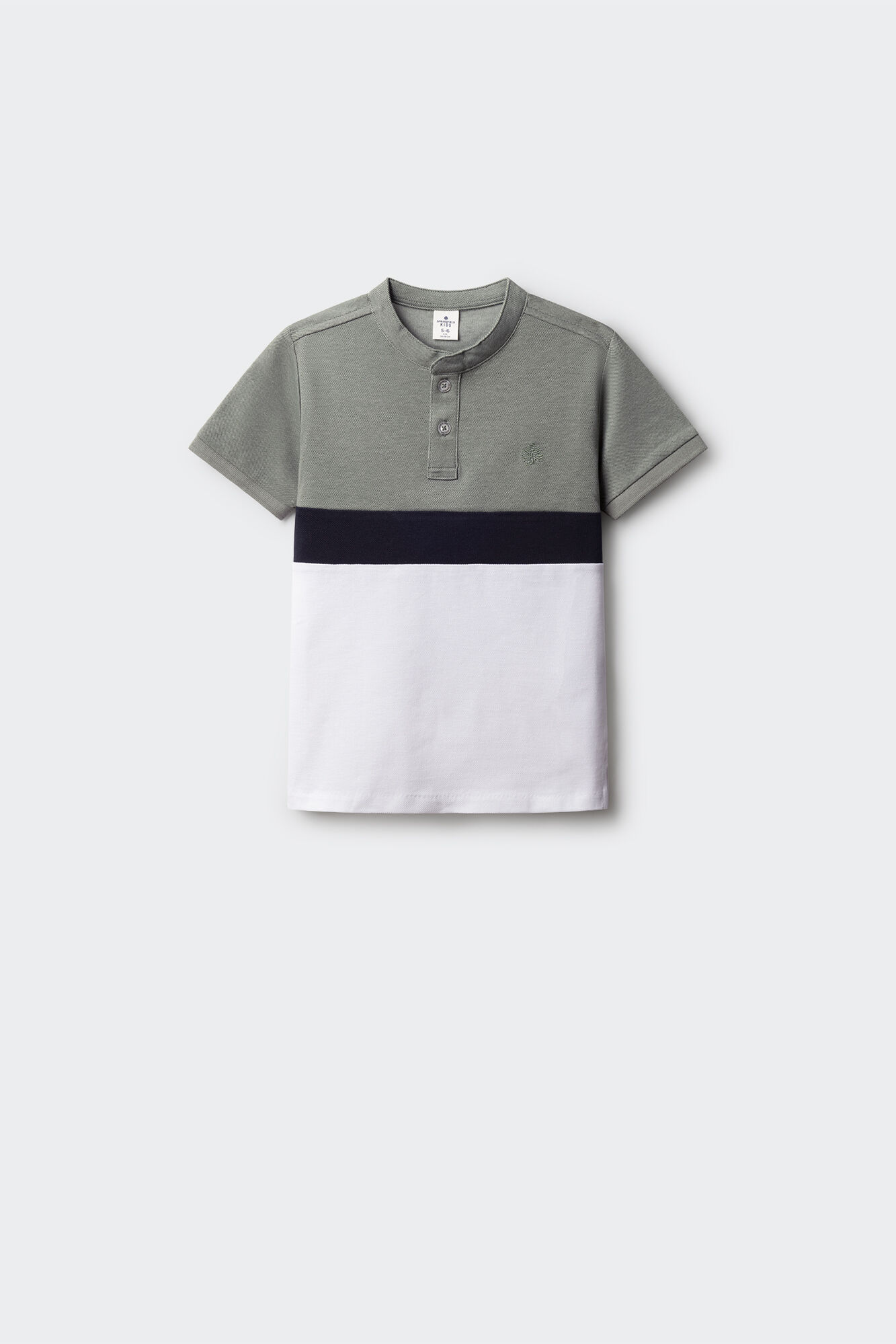 Springfield Kids Polo block color ni&ntilde;o verde