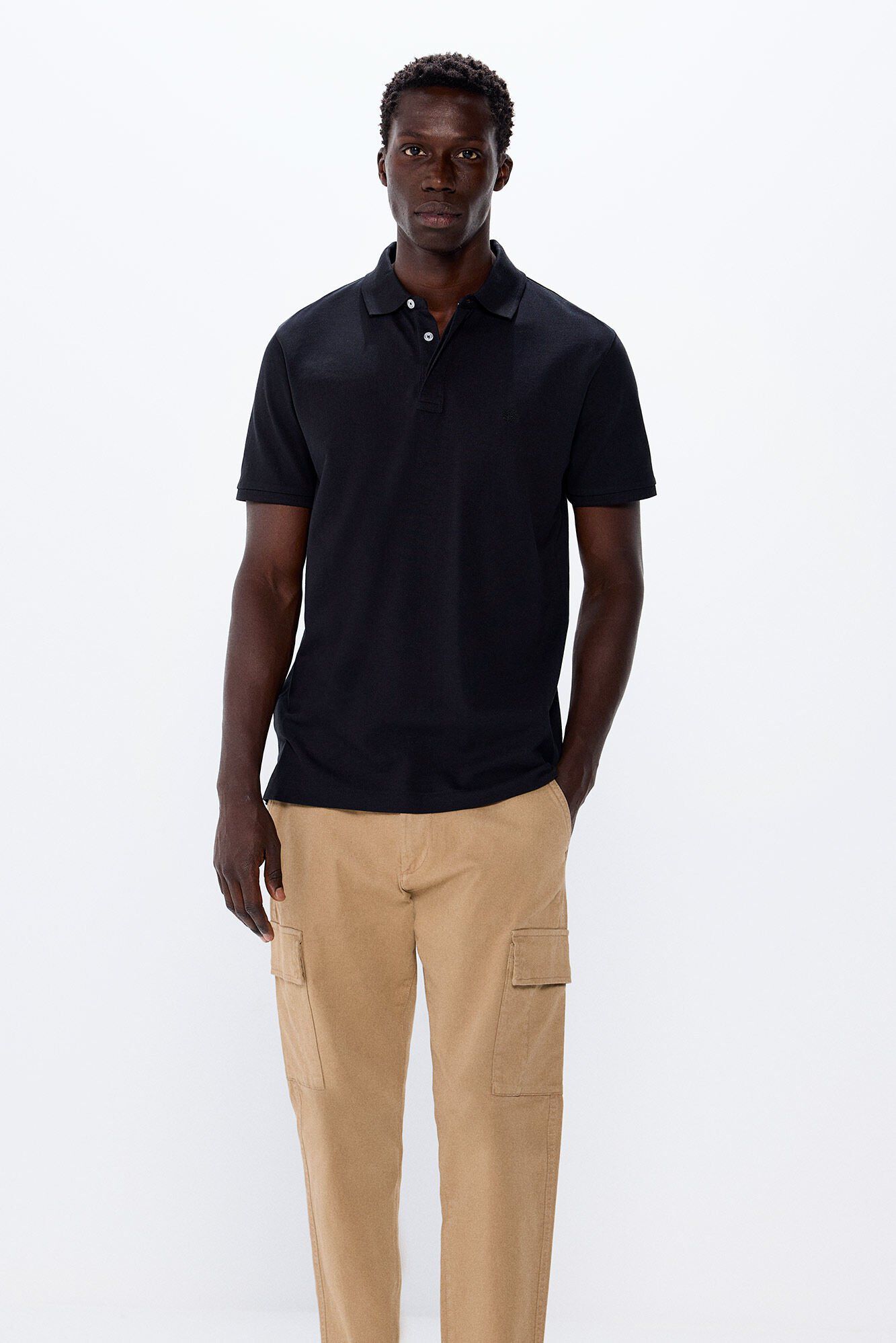 Springfield Polo piqu&eacute; slim fit