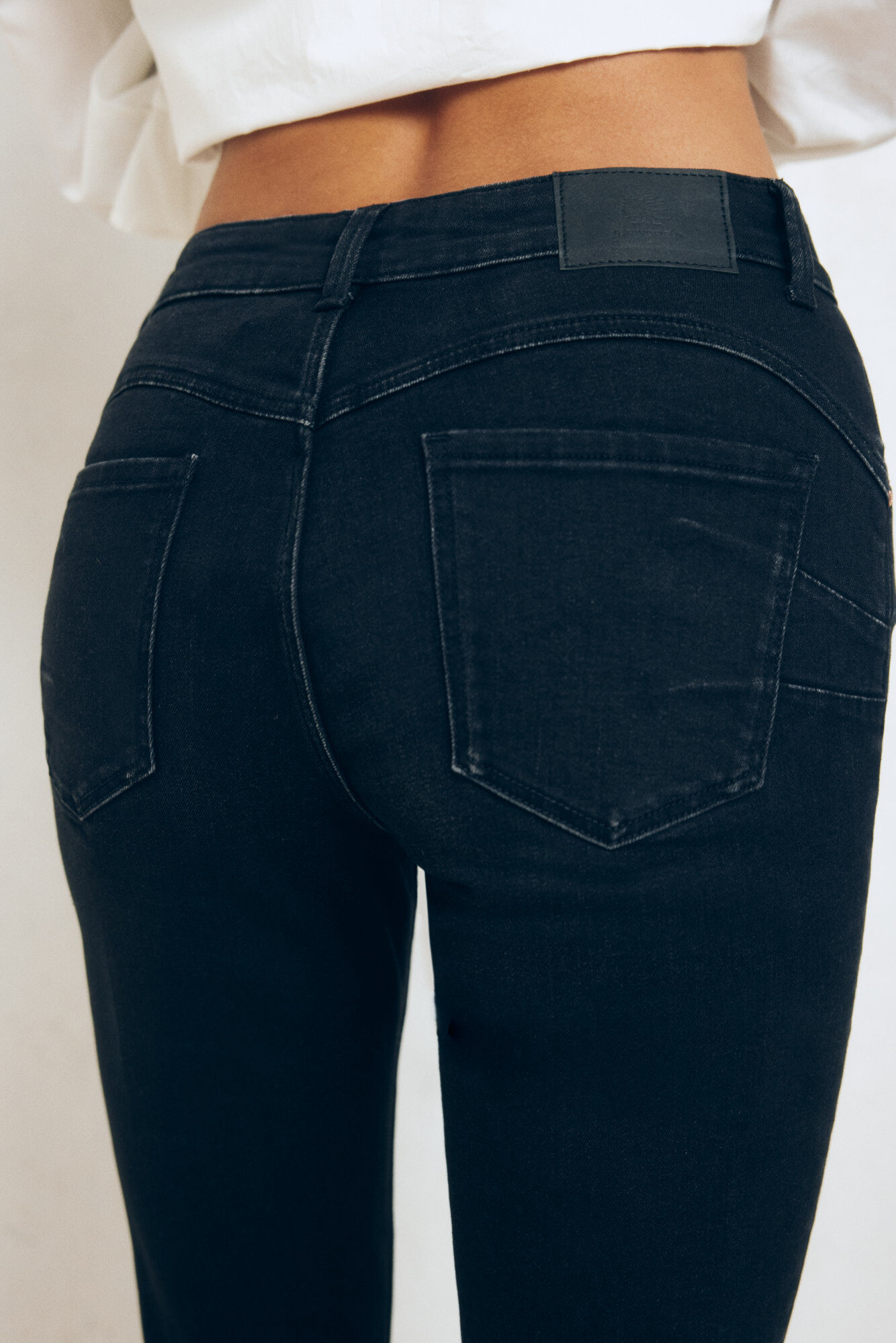 Springfield Jeans push up negro