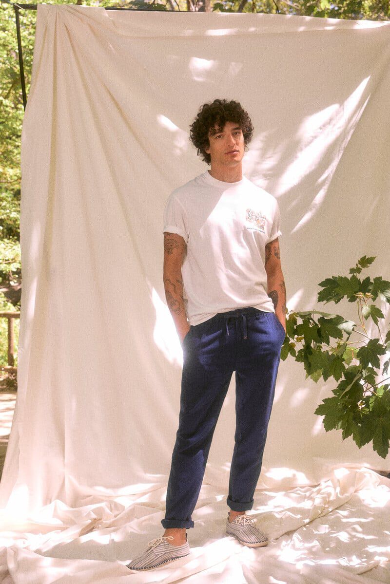 Springfield Playera estampado multicolor "Roots Studio"
