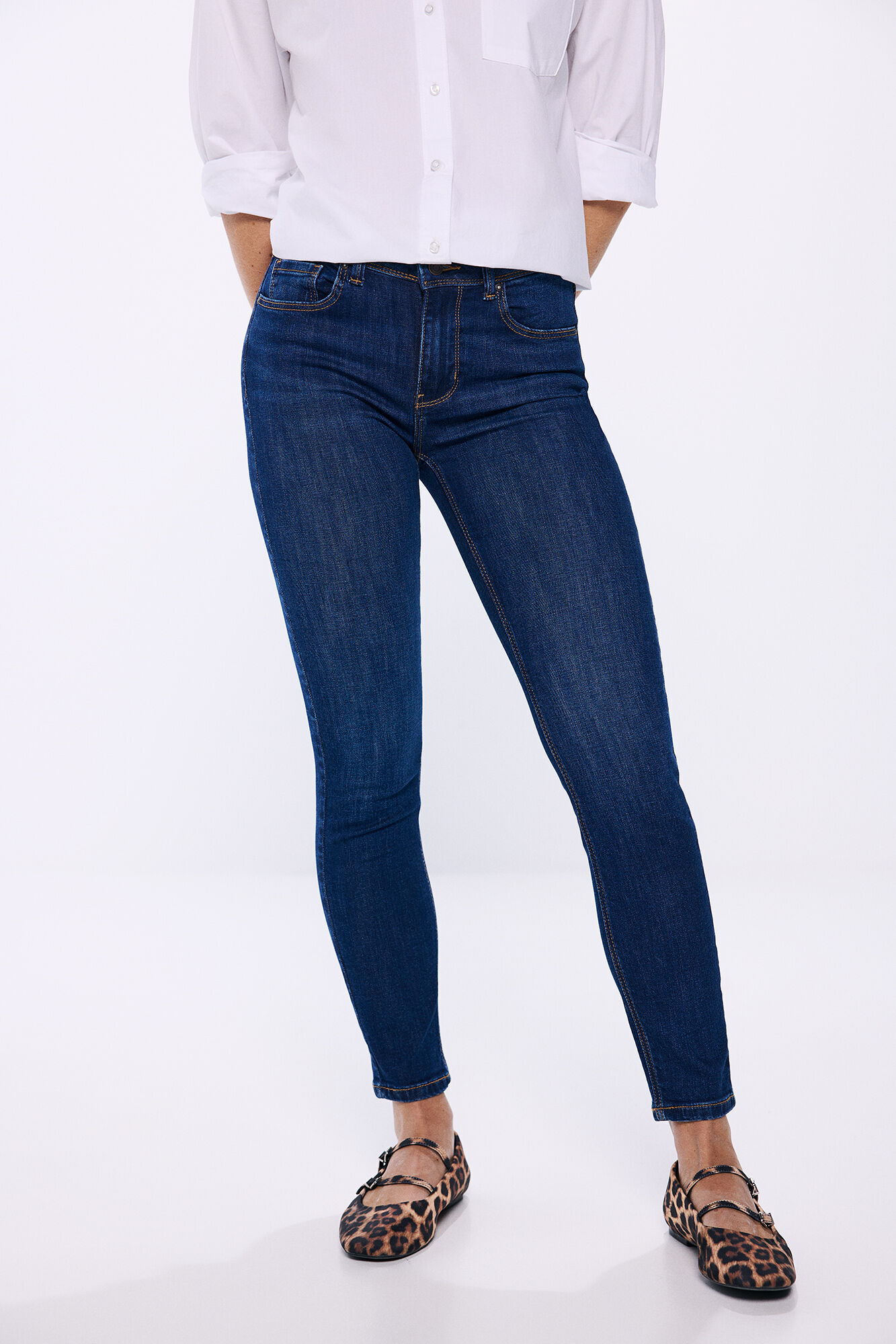 Springfield Jeans slim cropped