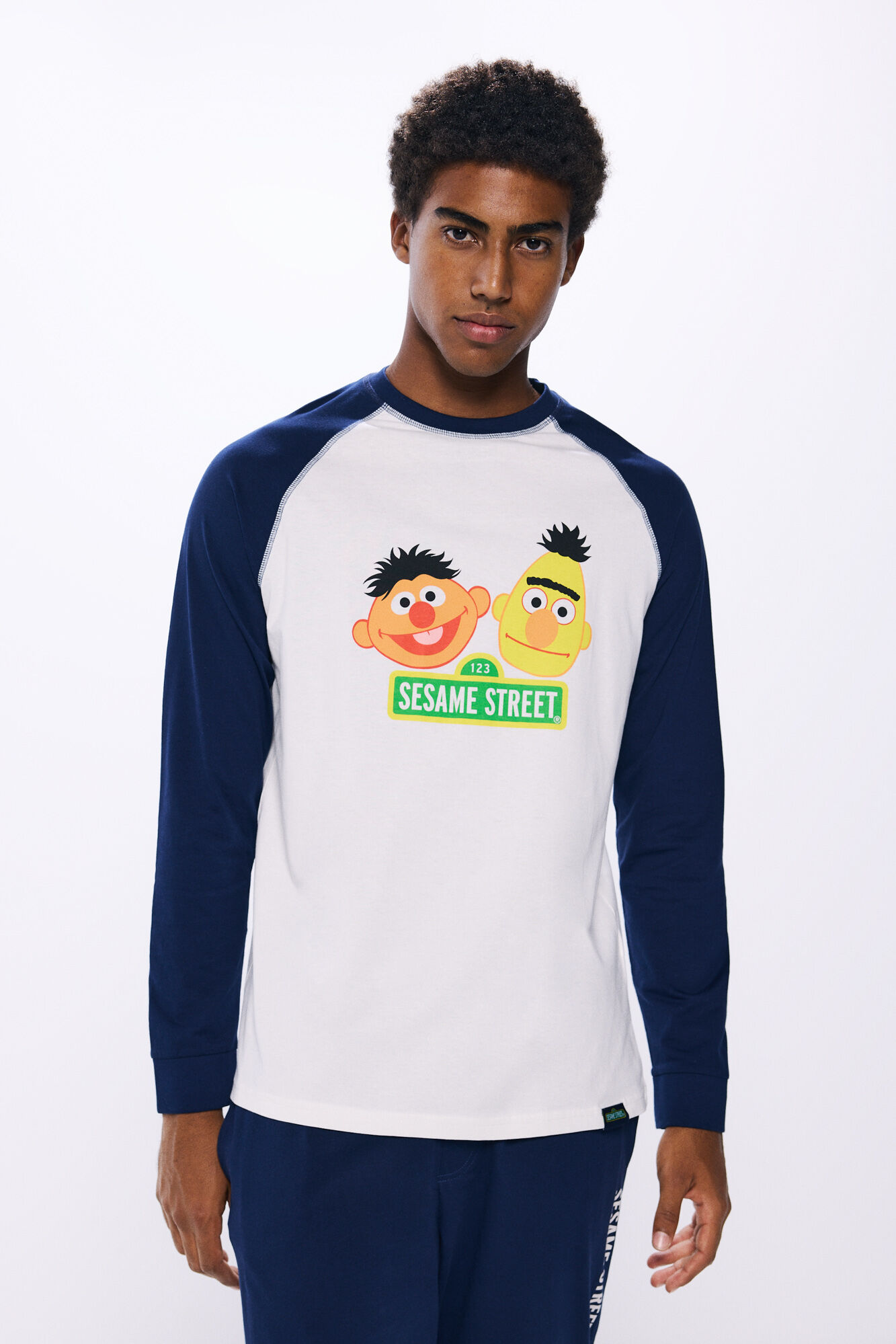 Springfield Pijama largo punto Sesame Street&trade; azulado