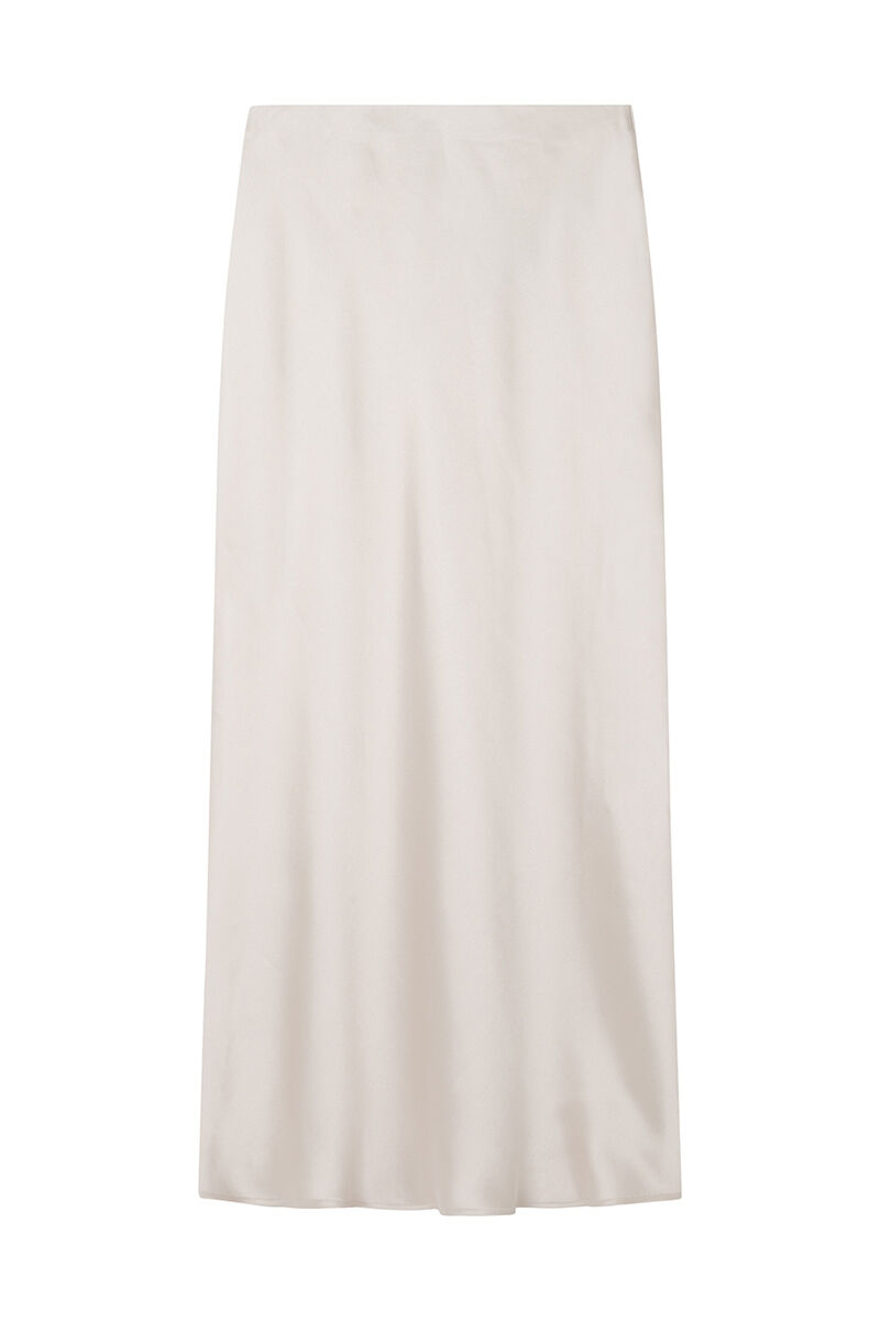 Springfield Falda midi satinada beige